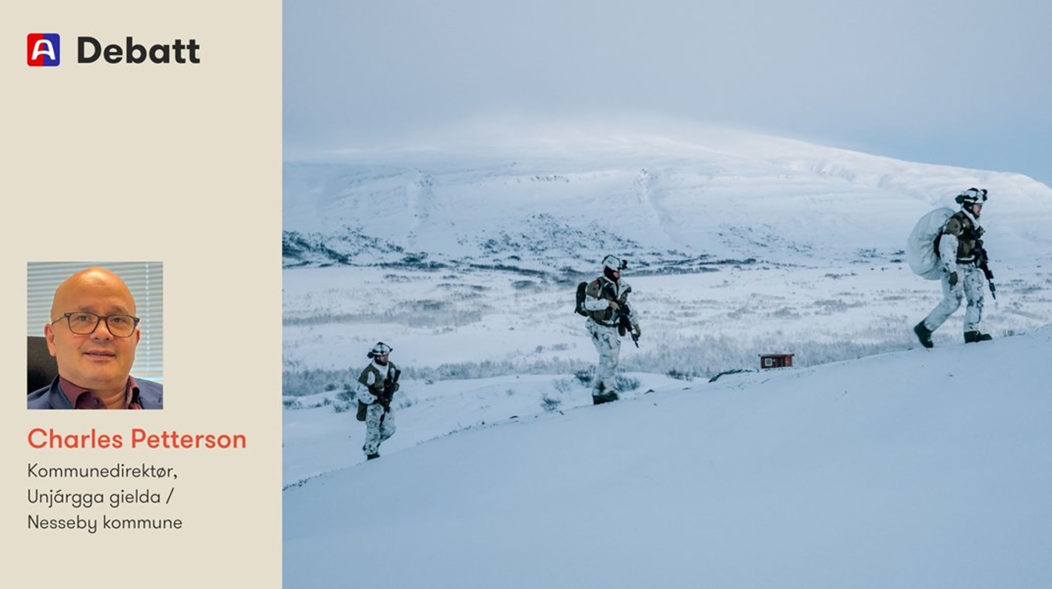 Norge må styrke Forsvaret betydelig, og det haster. Seks tapte år er ikke lenger et historisk etterslep. Det er et åpent sikkerhetspolitisk sår – i et Europa der garantiene blir svakere samtidig som risikoen vokser, skriver kommunedirektøren i Nesseby kommune.