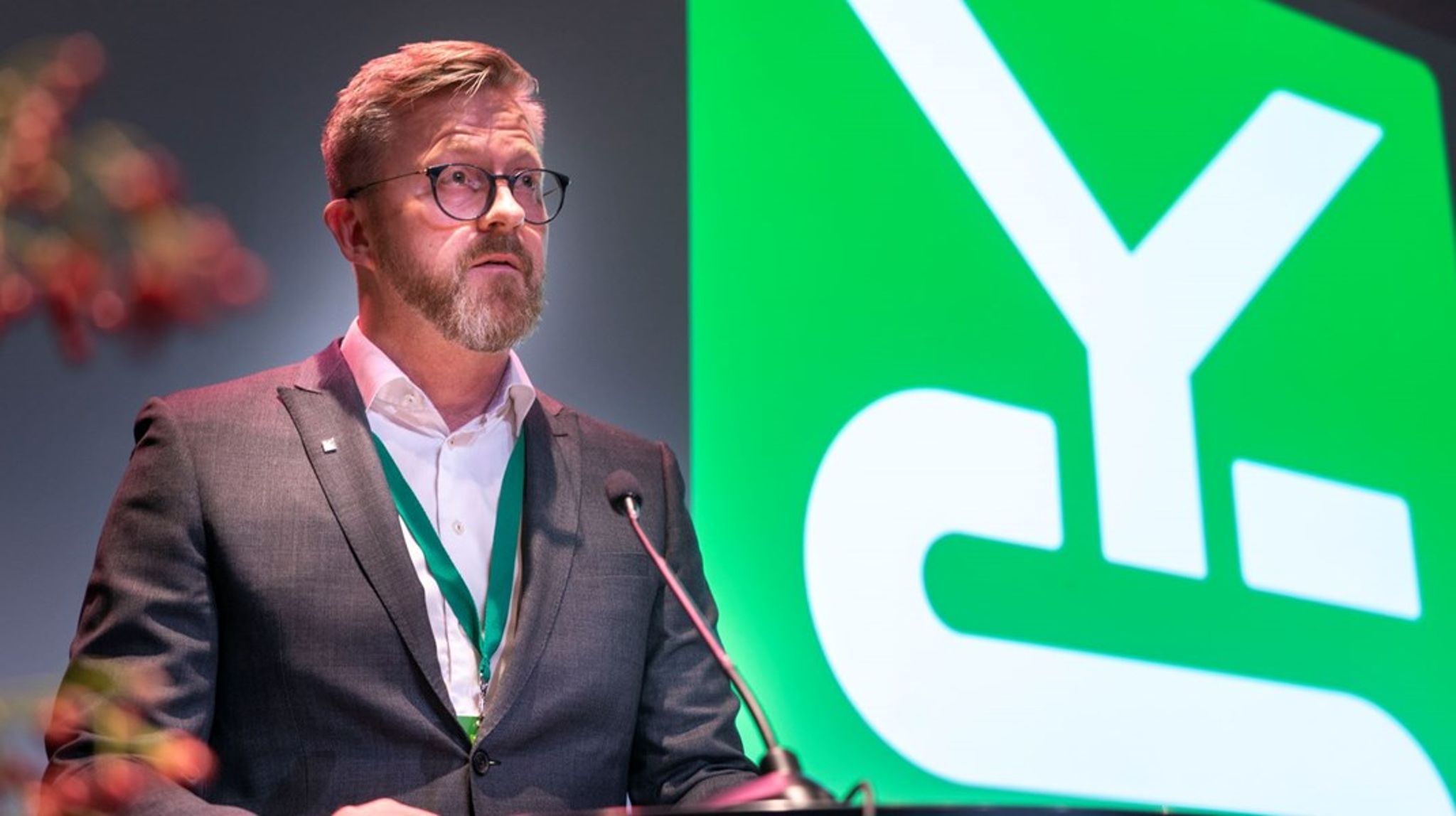 YS-leder Hans-Erik Skjæggerud inviterer denne uken til den årlige Vidsyn-konferansen.