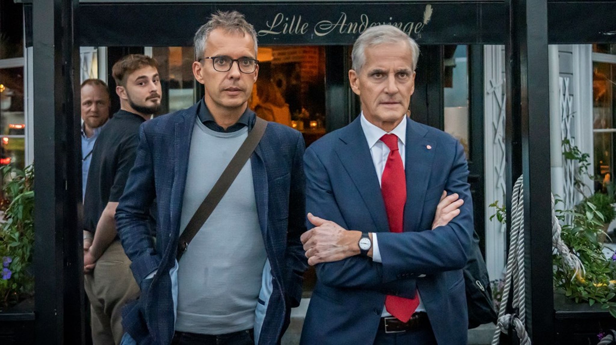 Jarle Roheim Håkonsen jobbet som kommunikasjonssjef i Arbeiderpartiet etter at han sluttet i NRK. I 2021 bisto han Ap-leder Jonas Gahr Støre under Arendalsuka.