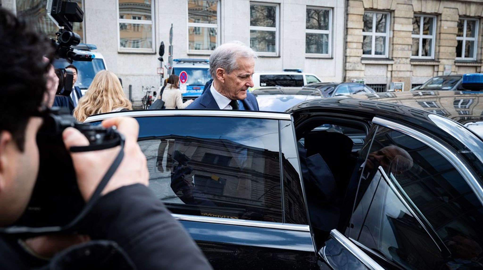 Statsminister Jonas Gahr Støre (Ap) deltok på sikkerhetskonferansen i München i fjor også, da USAs viseminister holdt en mye omtalt tale.
