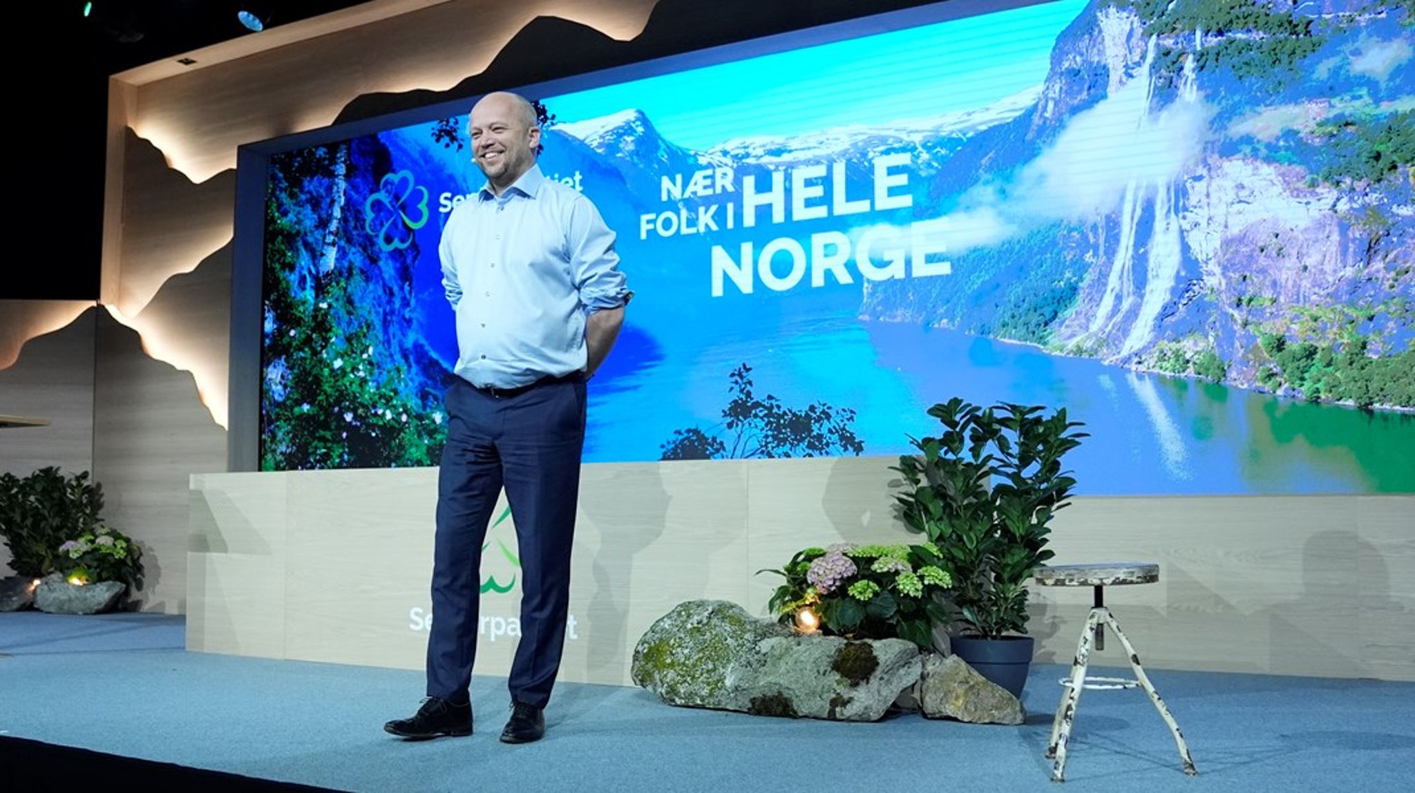 Senterpartiets symbolikk og slagord i valgkampen ble oppfattet som overdrevet nasjonalromantisk, ifølge en evalueringsrapport som ble offentliggjort fredag. Partileder Trygve Slagsvold Vedum nevnes ikke i rapporten.