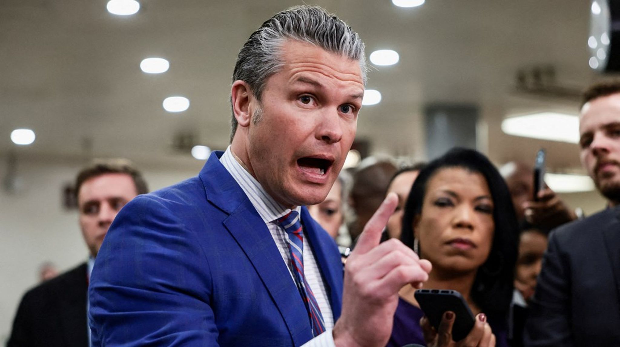 USAs krigsminister, Pete Hegseth, er ventet å droppe torsdagens Nato-møte.