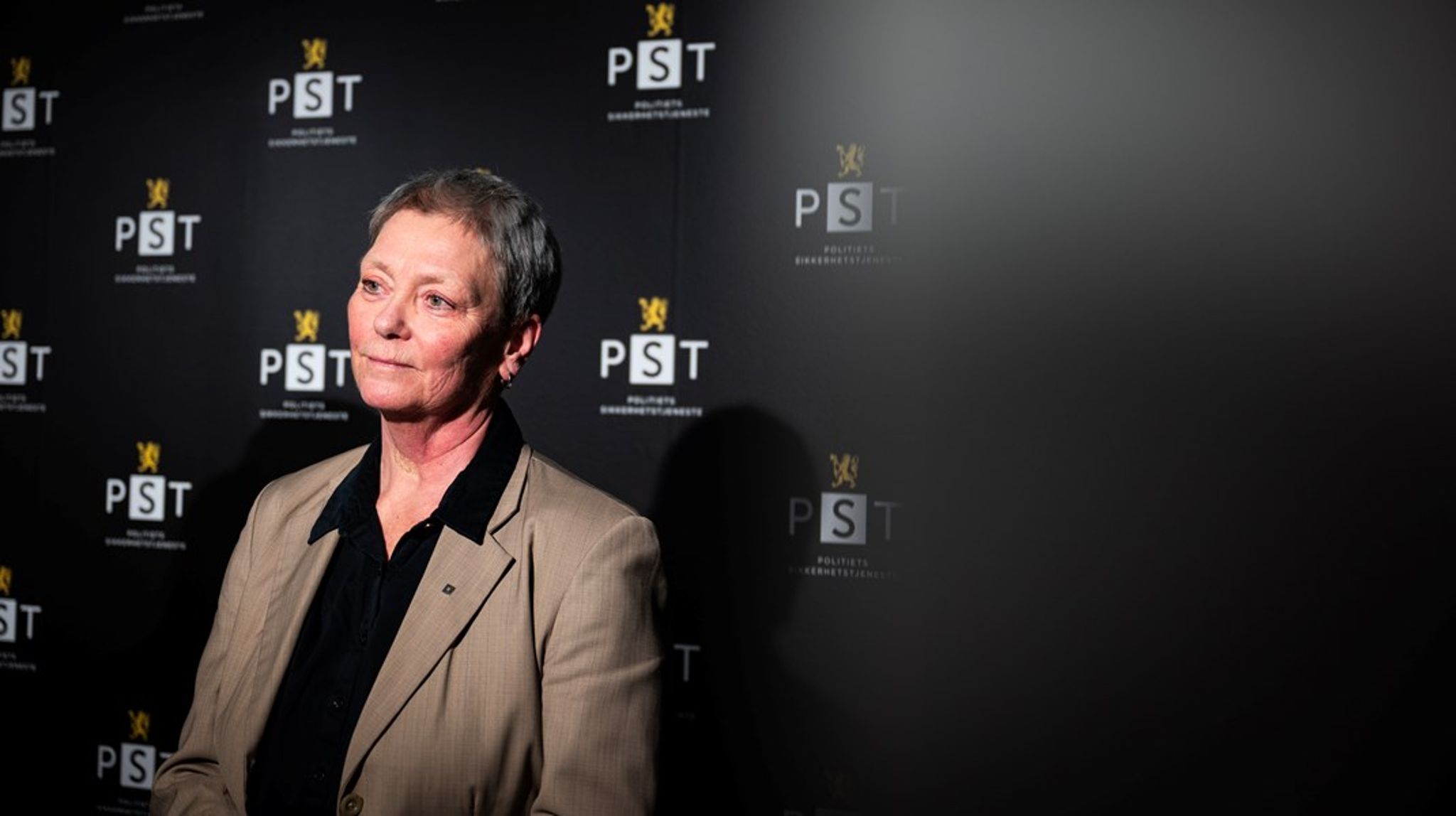 PST-sjef Beate Gangås inviterte til pressemøte hos tjenesten i Nydalen i Oslo tirsdag.