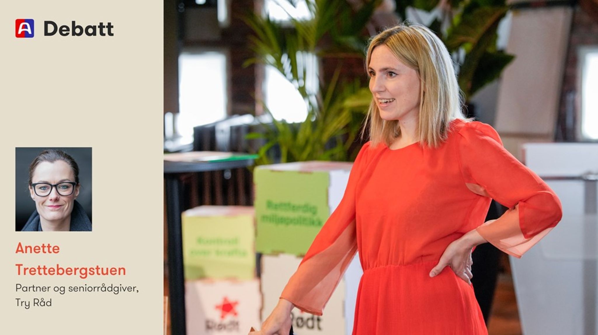 Rødt-politiker Sofie Marhaug har flere ganger uttalt seg kritisk om eks-politikere som går til PR-bransjen. Nå svarer Anette Trettebergstuen, som mener PR-bransjen gjør en viktig jobb med å løfte fram mindre aktører som ellers sliter med å komme seg fram i maktkøen. 