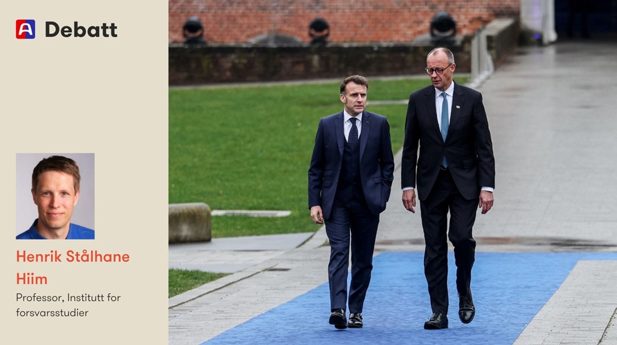 For de fleste europeiske land – og ikke minst for de nordiske landene – er egne kjernevåpen ikke en realistisk løsning. Vi bør heller bruke tid på å diskutere hvordan vi kan styrke europeisk kjernefysisk- og konvensjonell avskrekking, uten å avskrive USAs atomparaply, mener innleggsforfatteren.