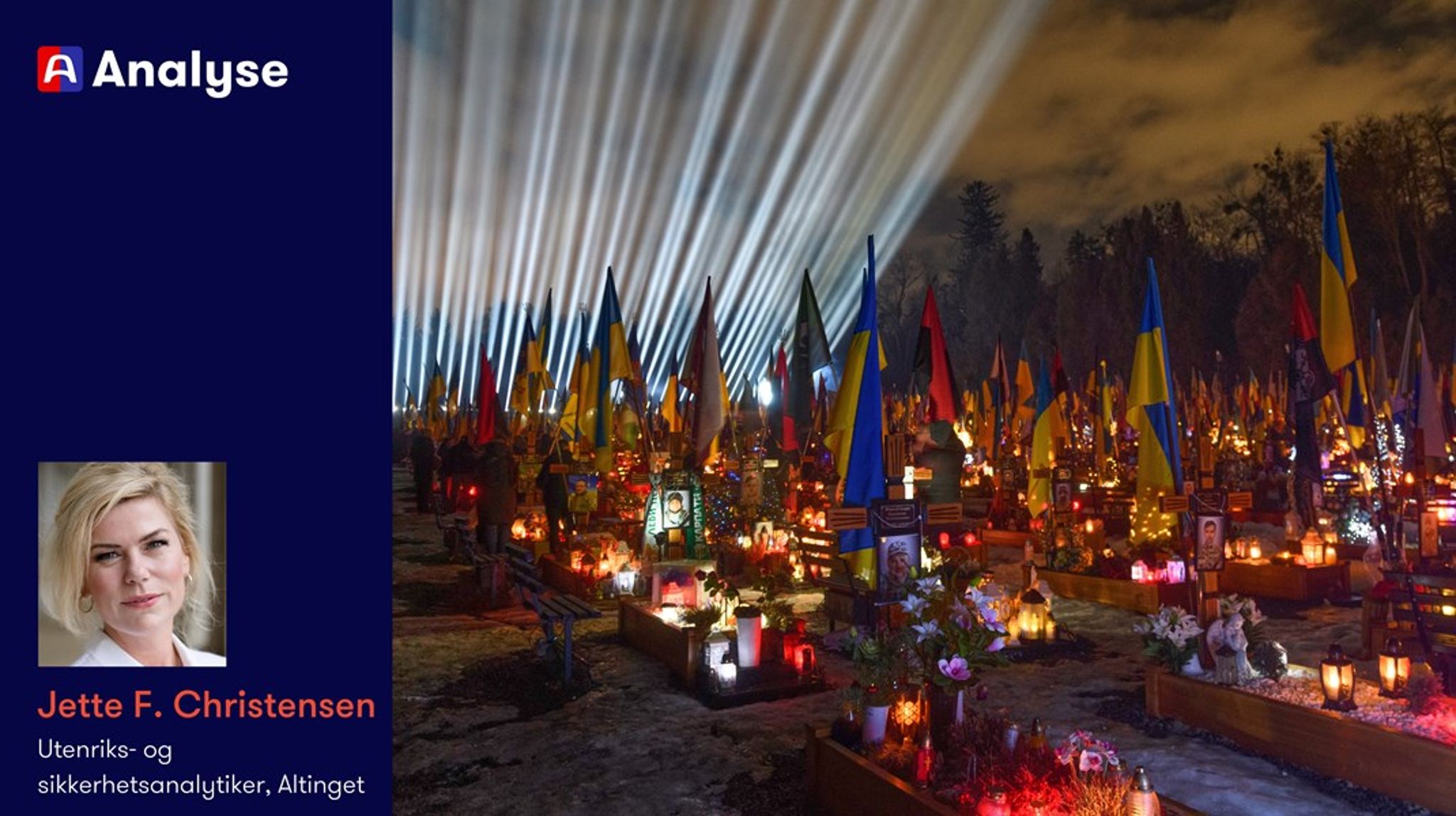 Markering i Lviv av at det er fire år siden fullskalakrigen mot Ukraina startet. Det femte året med massive angrep merkes på befolkningen i Ukraina, men også på budsjettene i Europa. 