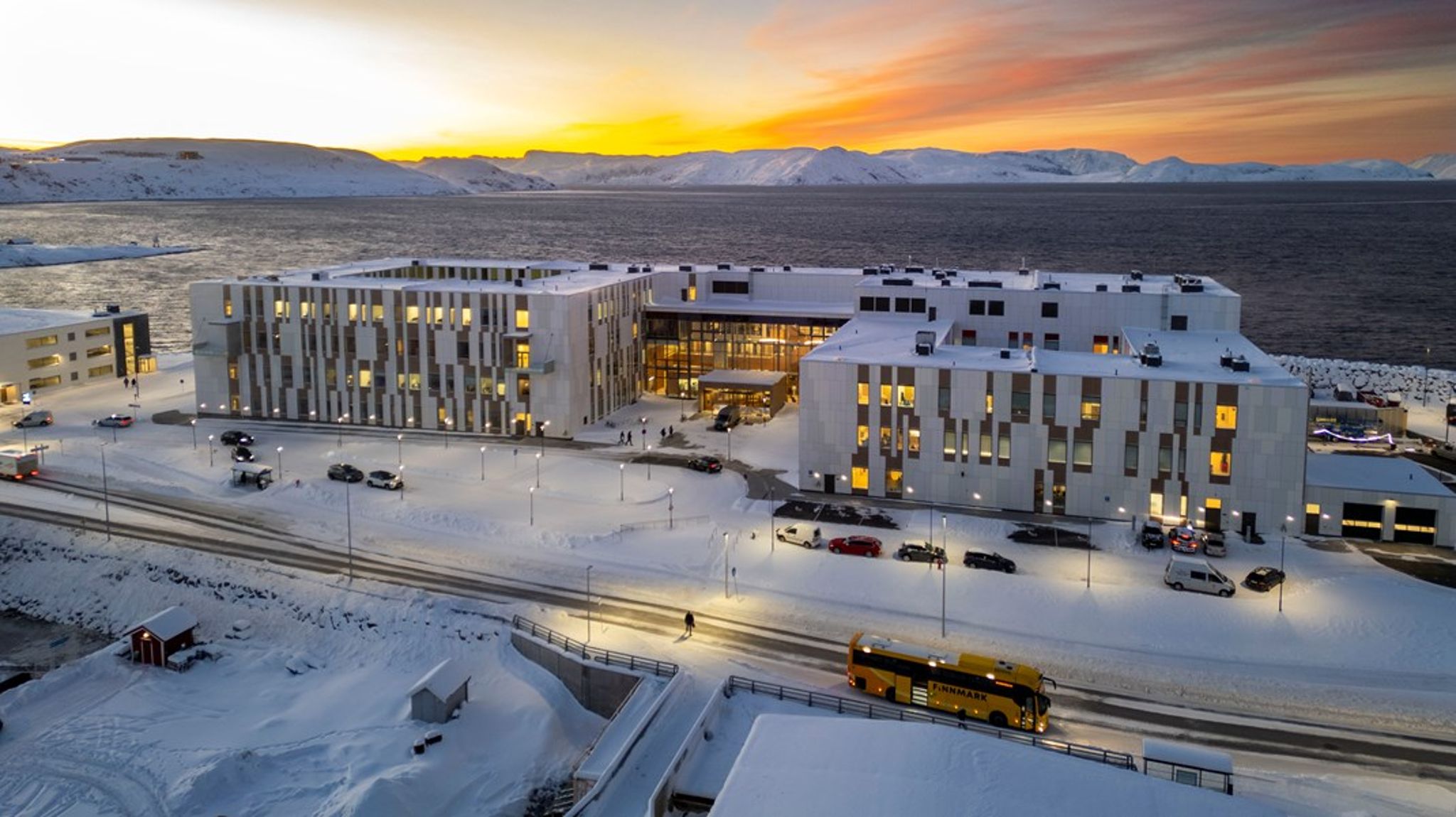 Det nye sykehuset i Hammerfest er en del av Finnmarkssykehuset, som er underlagt Helse Nord.