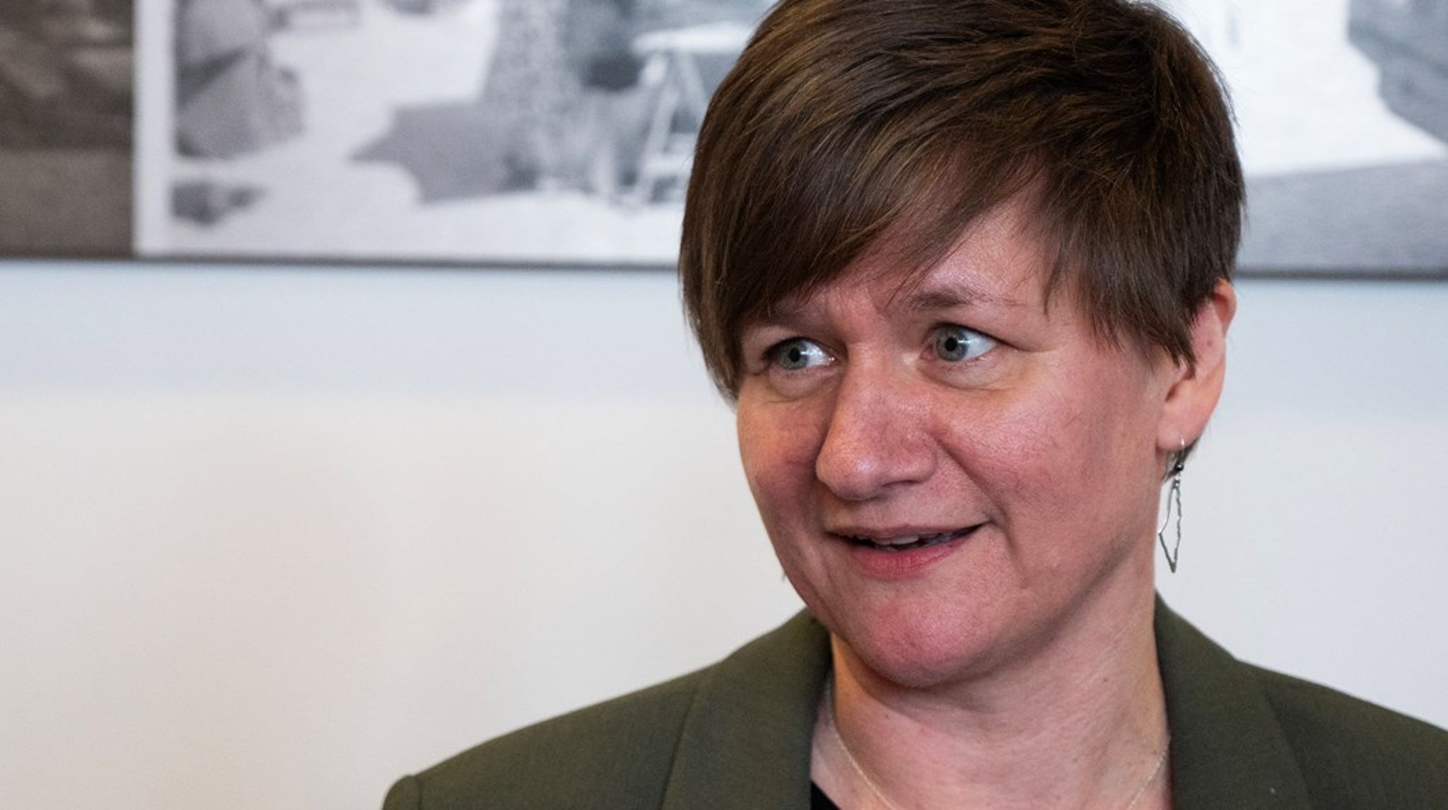 Leder i Fagforbundet, Helene Harsvik Skeibrok, mener ny dom bekrefter at hennes side har rett i spørsmålet om overtid for deltidsansatte.