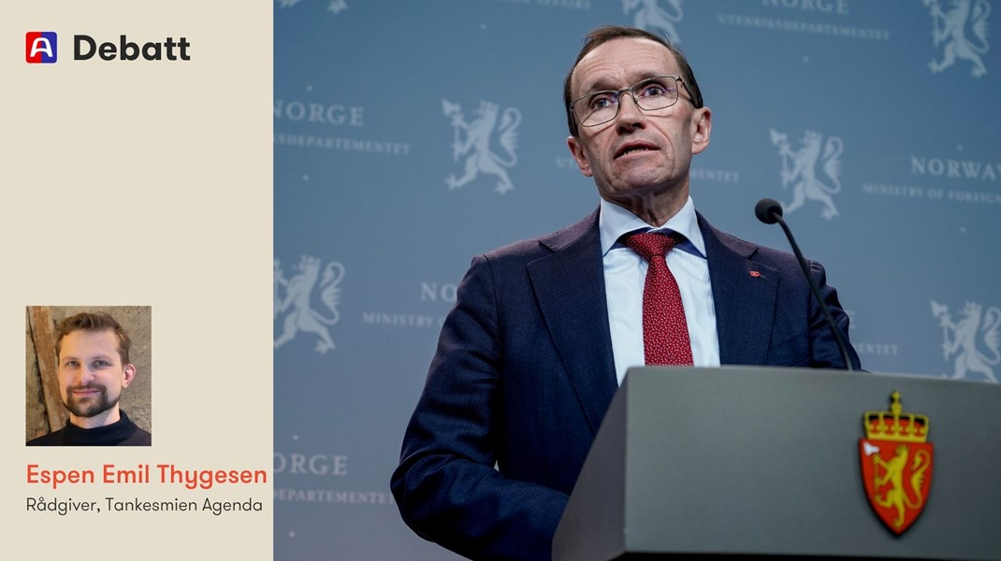 «Hvis Morken ønsker at Norge skal reagere med straffetiltak mot India, bør han ikke lete i Efta-India, men be om lovendring av Sanksjonsloven. Om det er en god idé, er en annen sak,»&nbsp;skriver innleggsforfatteren.