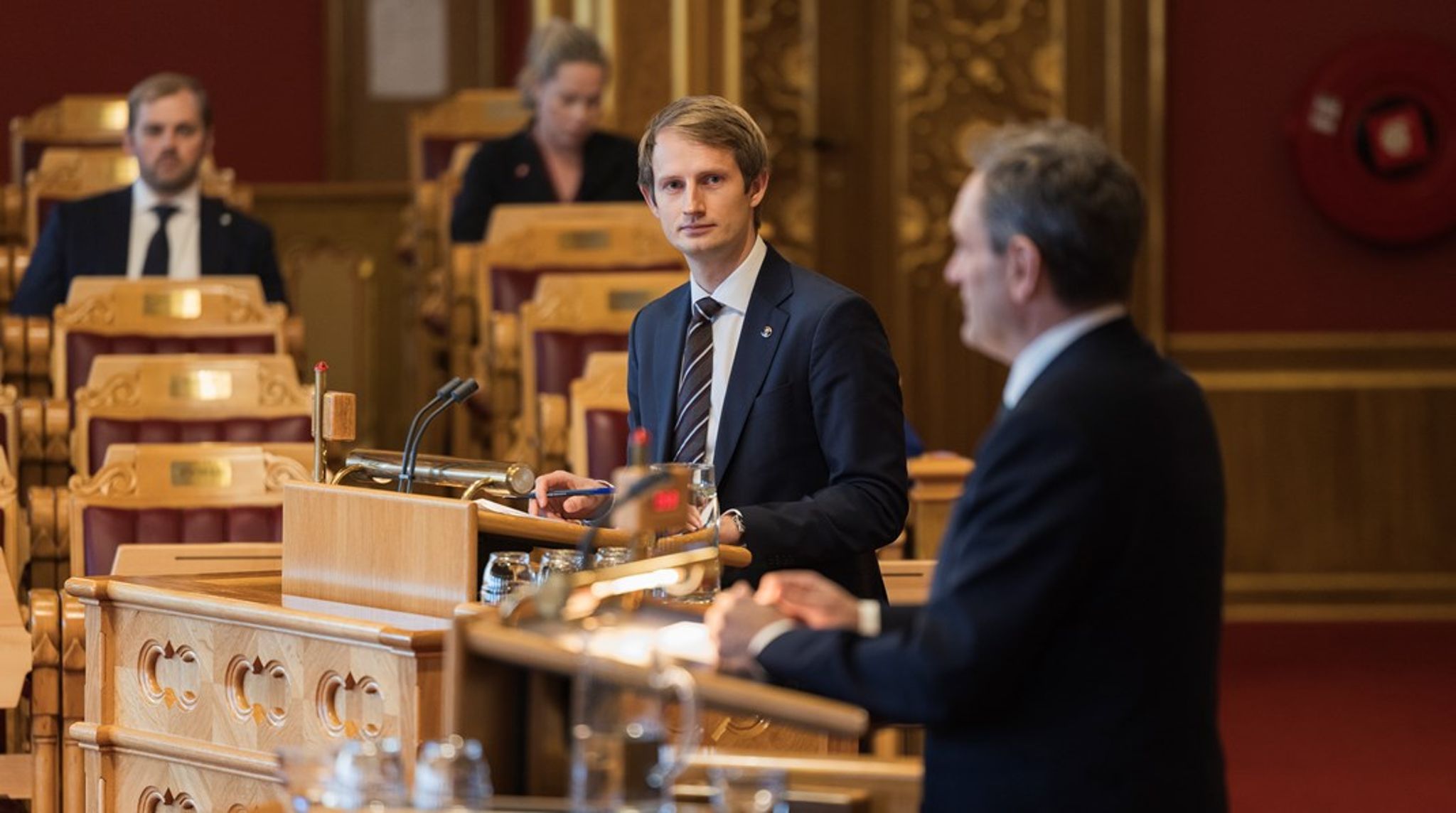 På få år har Høyre blitt et tydelig kjernekraft-positivt parti. Flaggbæreren på Stortinget er energipolitisk talsperson Aleksander Stokkebø.