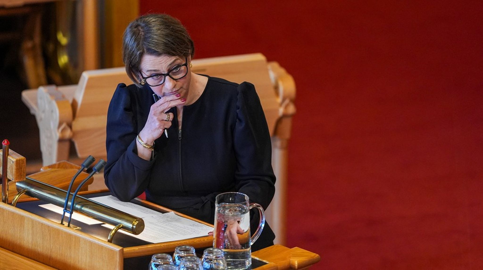 Stortingsrepresentant Tone Wilhelmsen Trøen (H) uttrykte bekymring etter Stat &amp; Styrings omtale av høringsprosessen der Bufetats egen vurdering av forslag til framtidig statlig barnevern, som Bufetat har ansvaret for, ikke kom fram.
