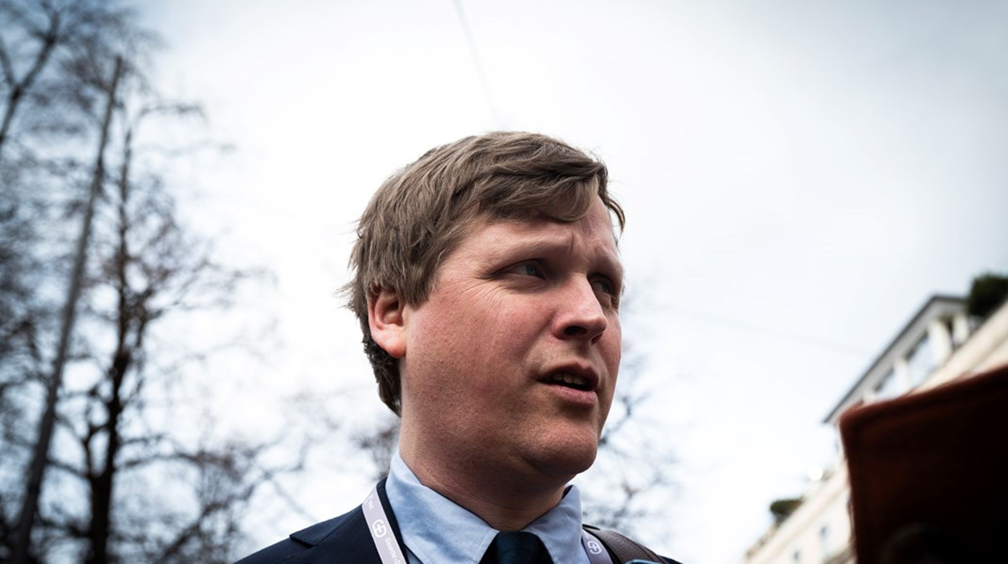 Utviklingsminister Åsmund Aukrust måtte se et innhogg i bistandsbudsjettet, da revidert nasjonalbudsjett ble lagt frem.