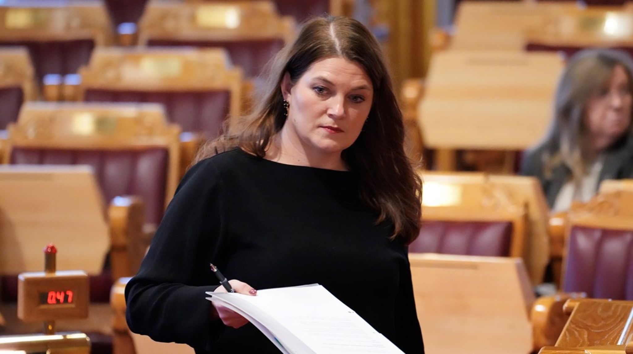 Næringsminister Cecilie Myrseth er ansvarlig for Statkraft. Verken departementet eller Statkraft har kommentert eierskapet til datasenteret Bluefjords.