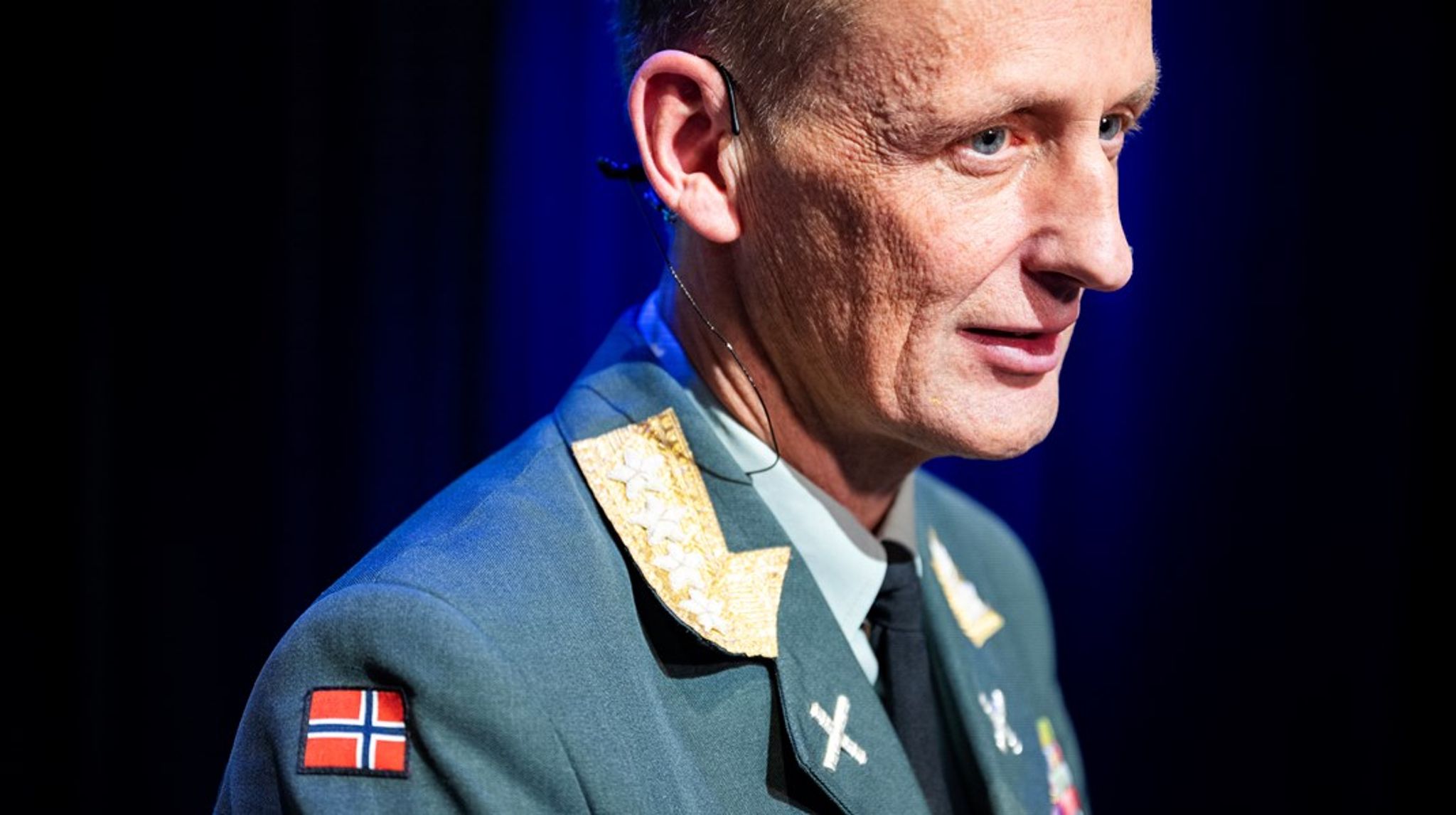 Forsvarssjef Eirik Kristoffersen holdt innlegg under Forsvarets høgskoles arrangement i Oslo, hvor de samlet en rekke tidligere sjefskursdeltakere.