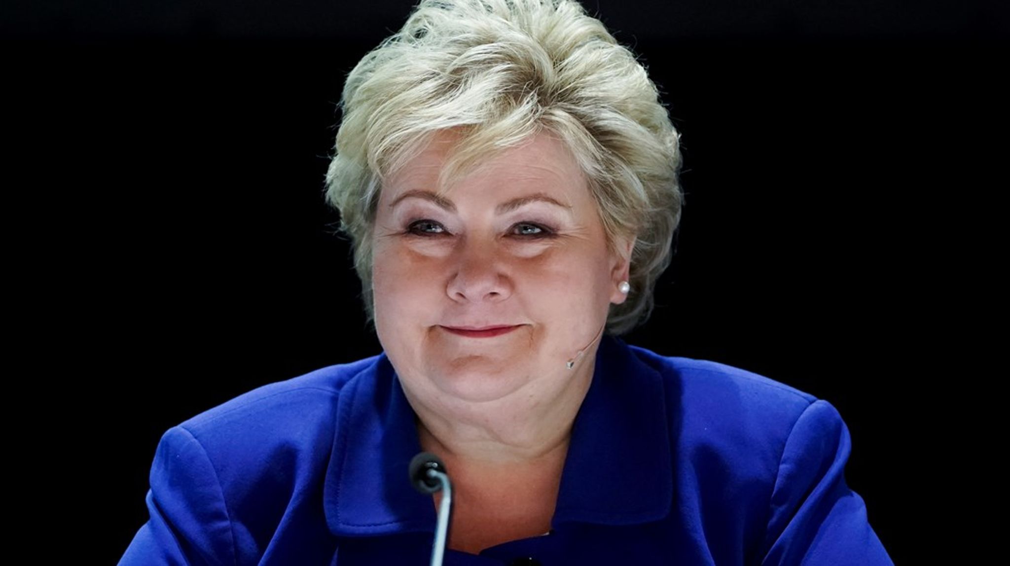 Erna Solberg har grunn til å være fornøyd når hun på fredag holder leders tale på Høyres landsmøte for 18. gang etter at hun tok over ledervervet fra Jan Petersen i 2004.