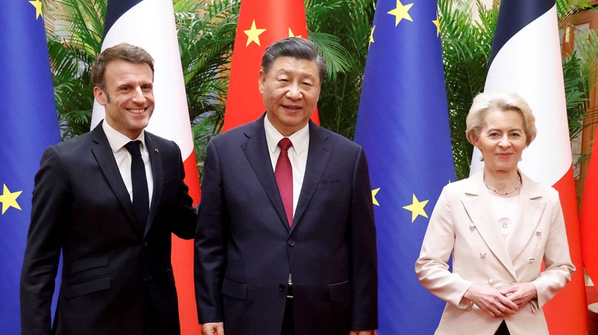 Den franske presidentens mye omtalte tur til Kina gjør denne ukens diskusjon om hva EU egentlig vil gjøre med sitt forhold til kineserne, enda mer interessant.