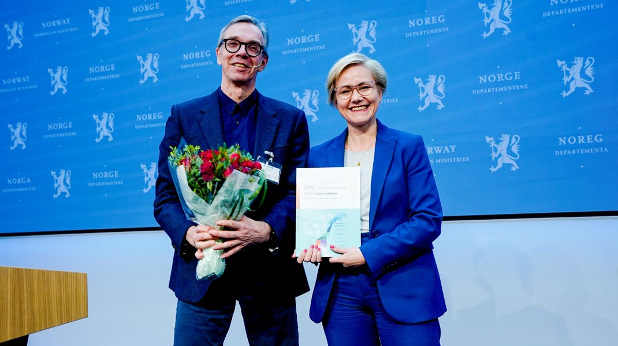 27. mars overleverte Jon Magnussen Sykehusutvalgets utredning til helse- og omsorgsminister Ingvild Kjerkol. Sykehusutvalget er ett av de åtte utvalgene Kjerkol har oppnevnt siden hun ble statsråd.