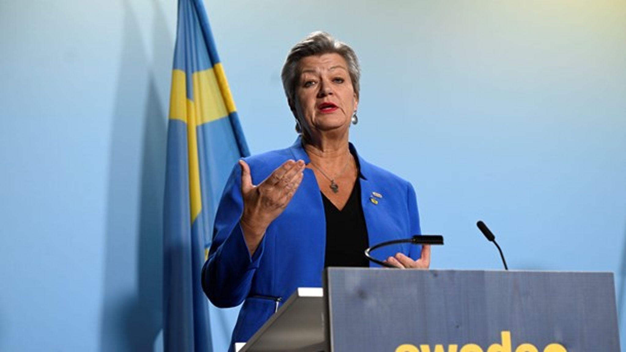EU-kommissær Ylva Johansson har, sammen med det svenske formannskapet i EU, vært en sentral aktør i prosessen med å oppnå en enighet om ny migrasjonspakt.