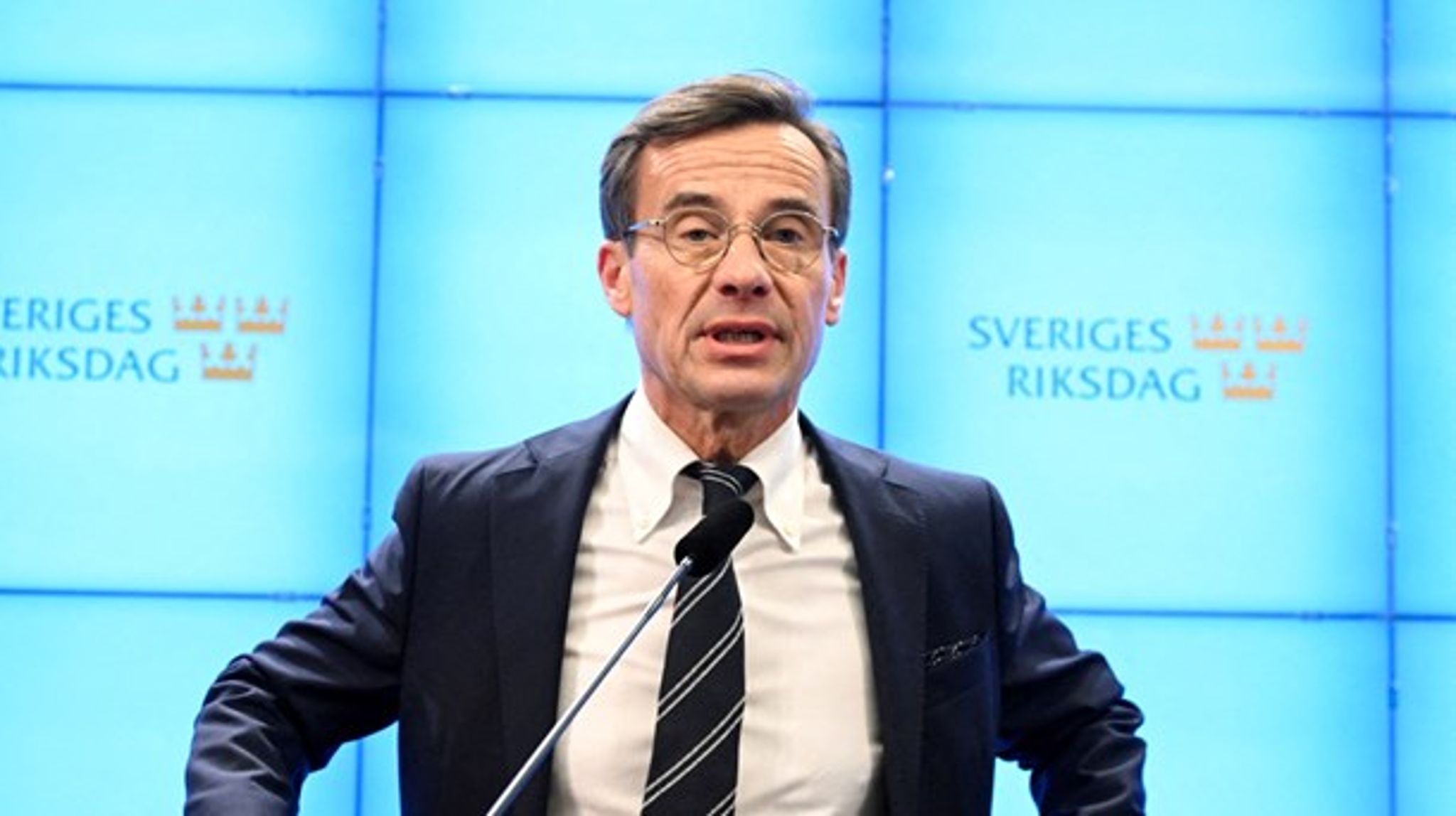 Sveriges nye statsminister heter Ulf Kristersson.