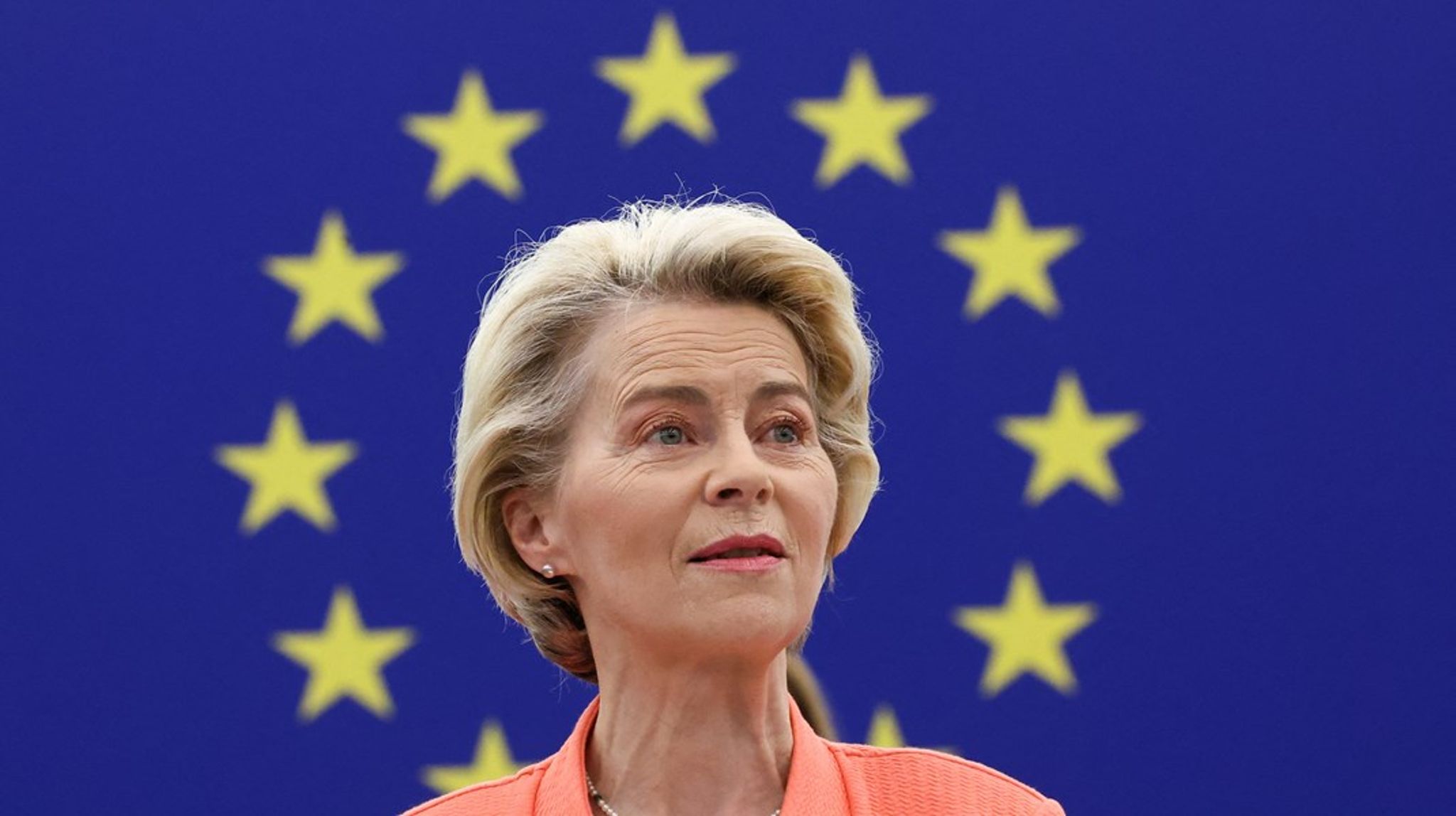 EU-kommisjonens president, Ursula von de Leyen, holdt onsdag sin State of the Union-tale.