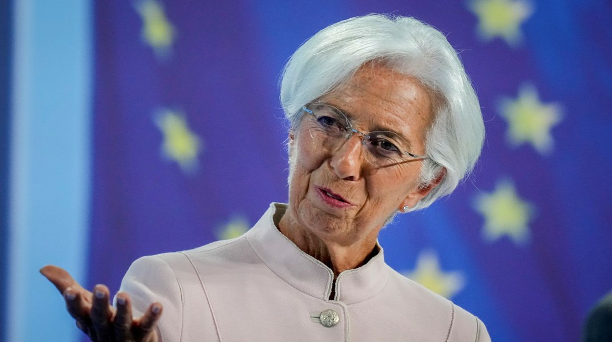 Sjef for den europeiske sentralbanken (ECB) Christine Lagarde legger denne uken frem ny rentebeslutning for Euro-området.