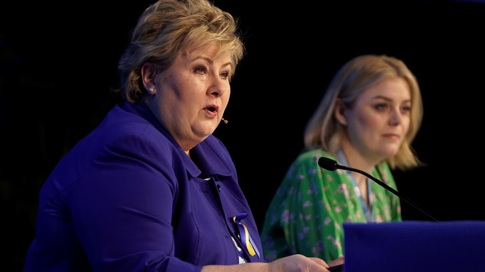 Det er Erna Solberg og Tina Bru som innleder når Høyre på torsdag viser kortene i sitt alternative budsjett.&nbsp;
