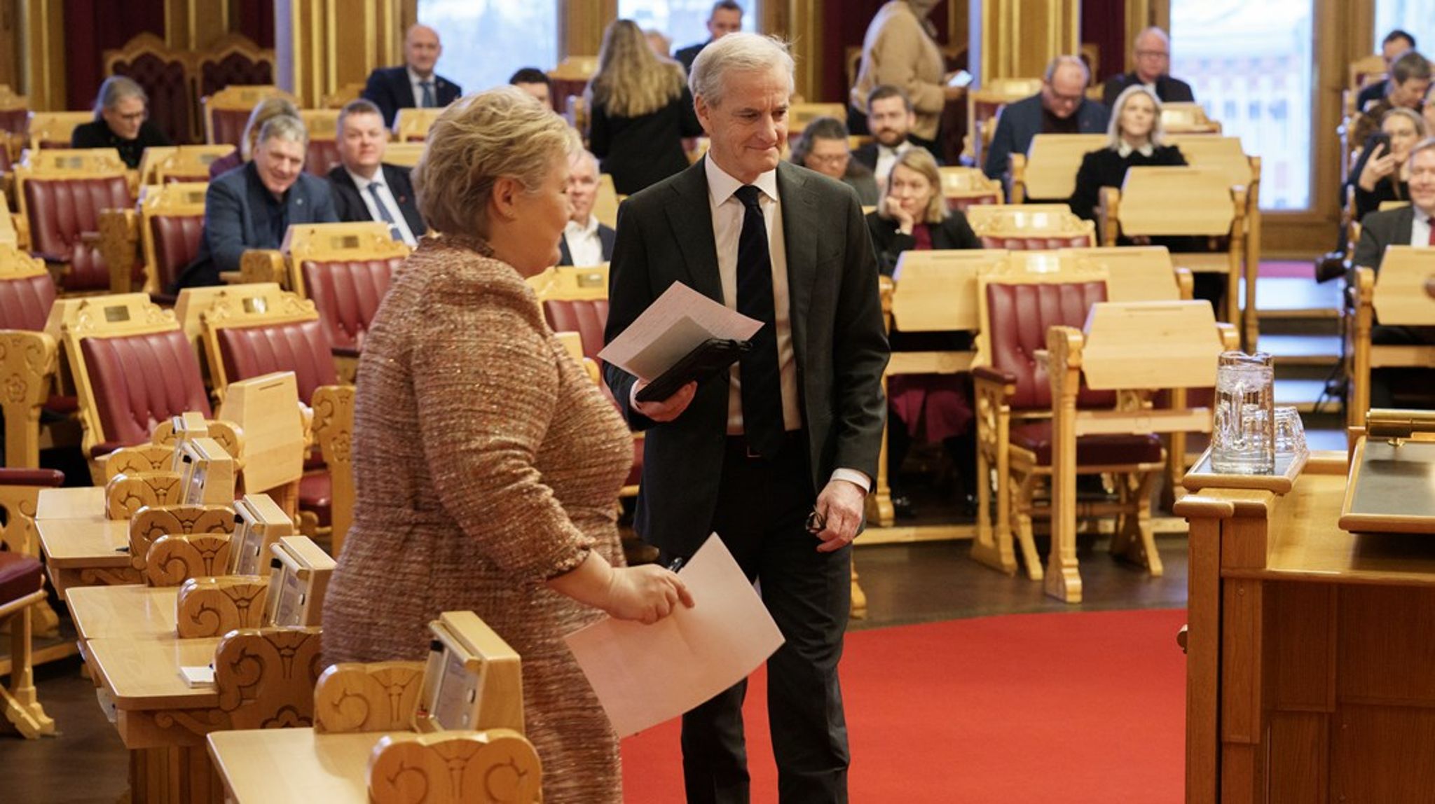 I en ny meningsmåling viser at Arbeiderpartiet mottar en oppslutning over 20 prosent.