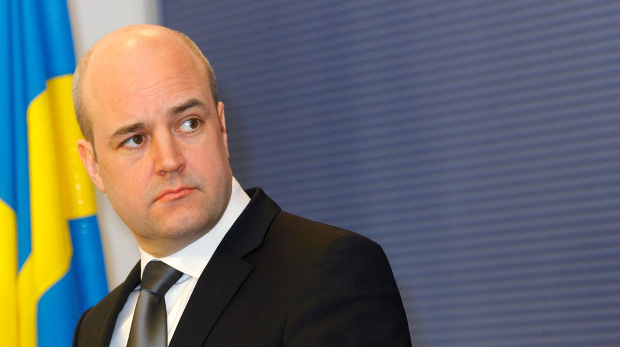 Daværende statsminister Fredrik Reinfeldt (M) sto bak de mest omfattende snnstrammingene av den svenske sykelønnsordningen i 2008.