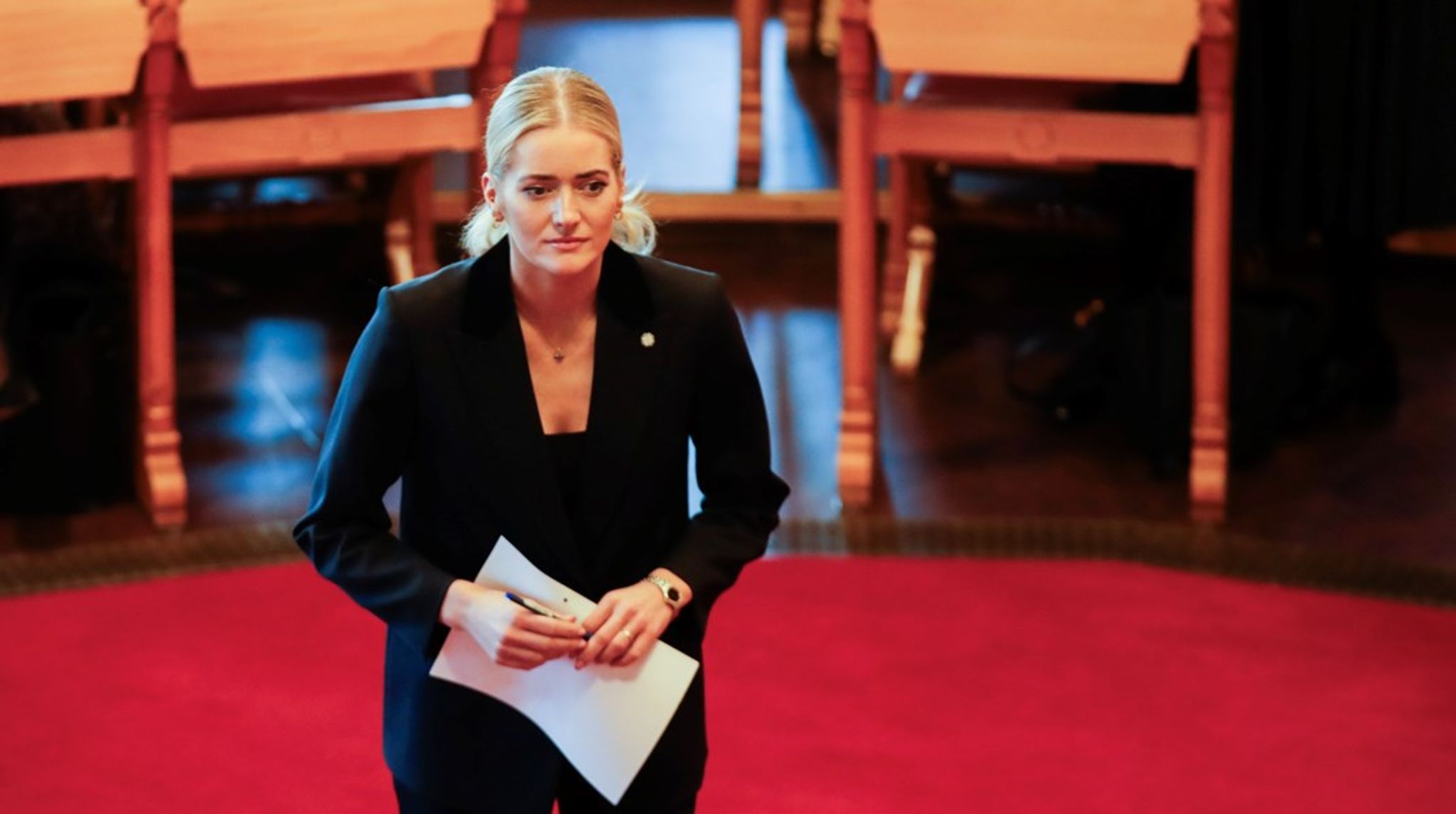Tirsdag vil Emilie Enger Mehl redegjøre om NSM-saken for Stortinget. 