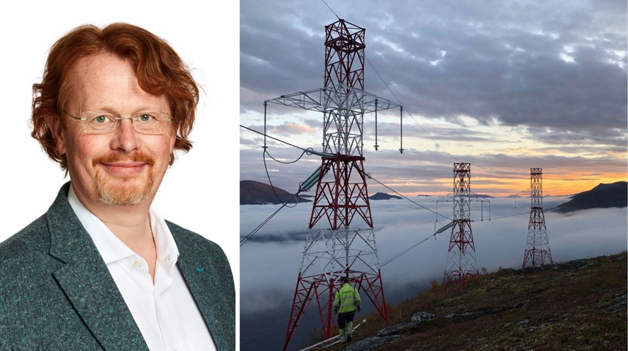 Henrik Glette har jobbet nesten 11 år i Statnett, de siste 4,5 som kommunikasjonsdirektør. Glette beskriver det selv som drømmejobben, men trapper nå ned grunnet MS.