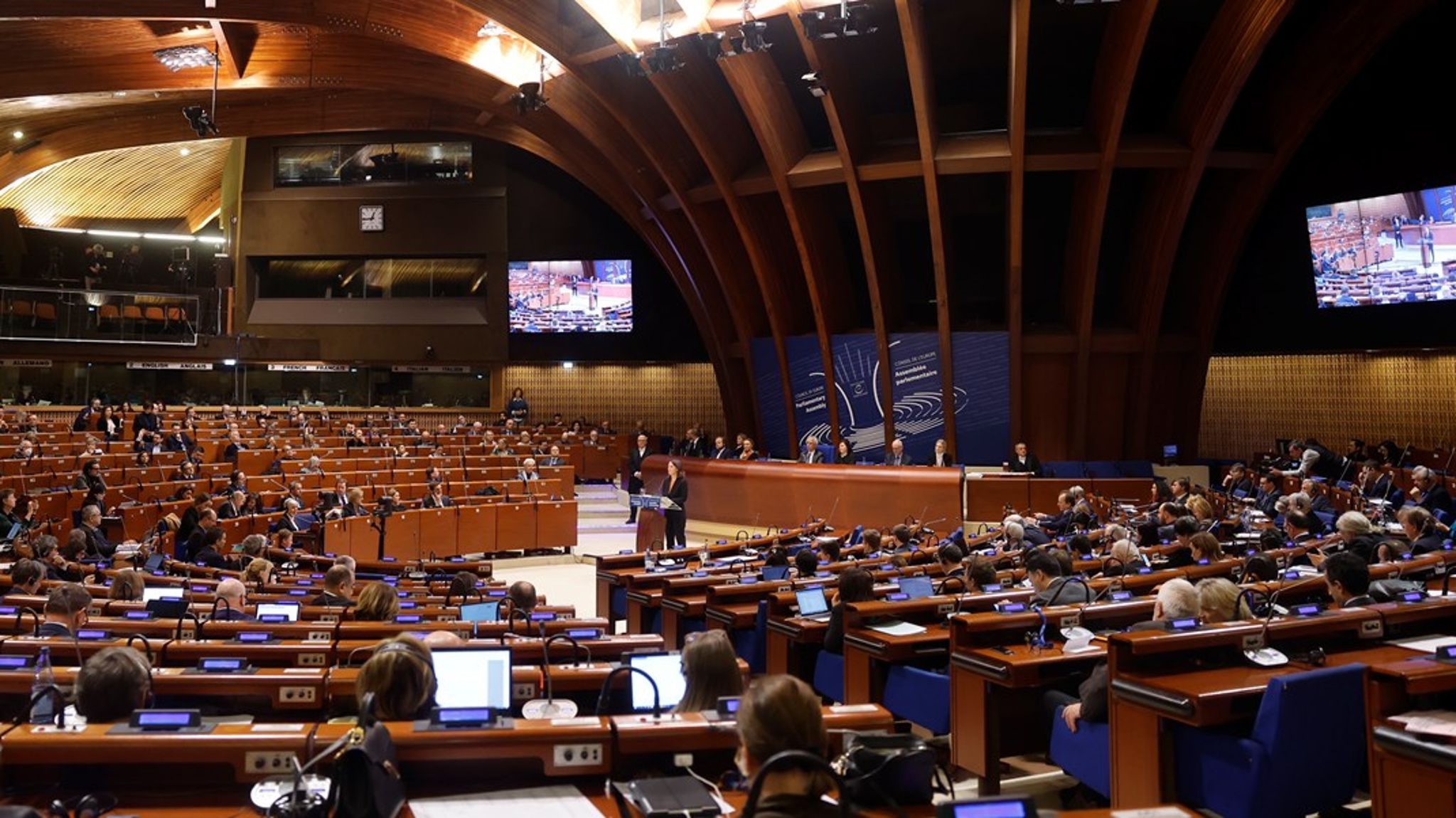 Mandag starter vintersesjonen i Europarådets parlamentarikerforsamling i Strasbourg.