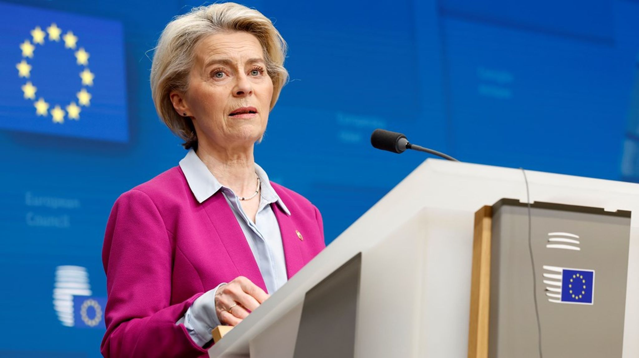 EU-kommisjonen med Ursula von der Leyen i spissen skal legge fram sine forslag til klimamål for 2040 tirsdag.