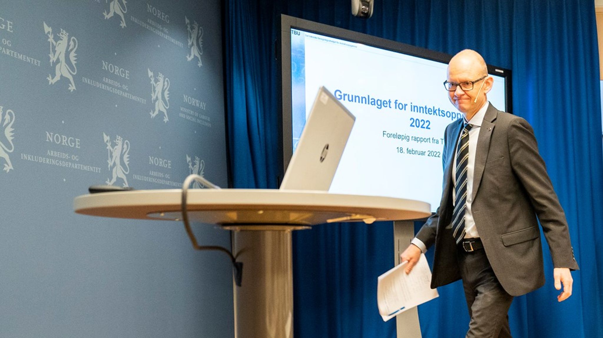 Fredag går leder for teknisk beregningsutvalg for lønnsoppgjørene (tbu) Geir Axelsen nok en gang opp på podiet for å presentere tallgrunnlaget for lønnsoppgjøret.
