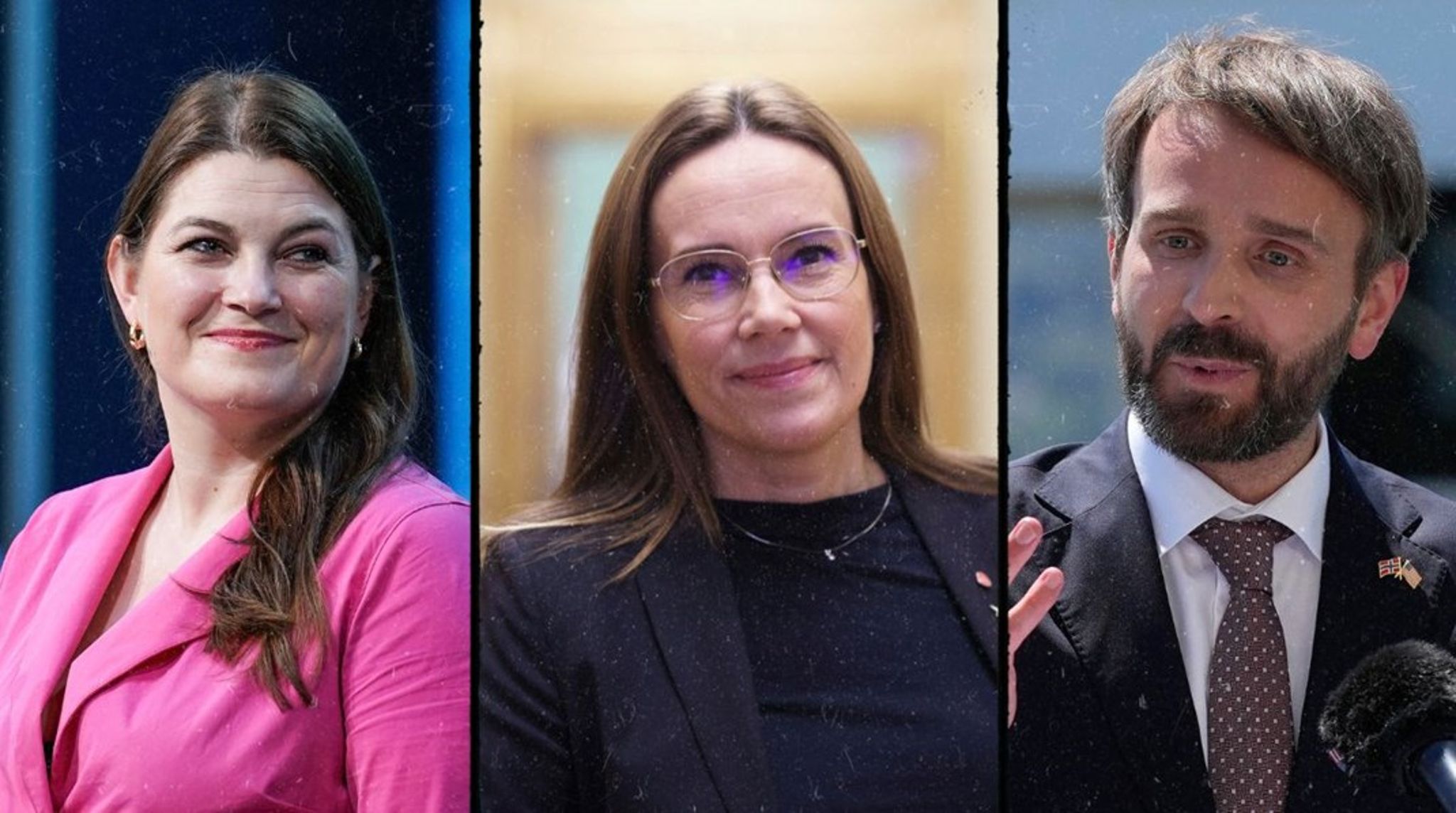 NY TRIO: En rekke medier erfarer at Cecilie Myrseth, Marianne Sivertsen Næss og Jan Christian Vestre får nye jobber i statsråd fredag. 