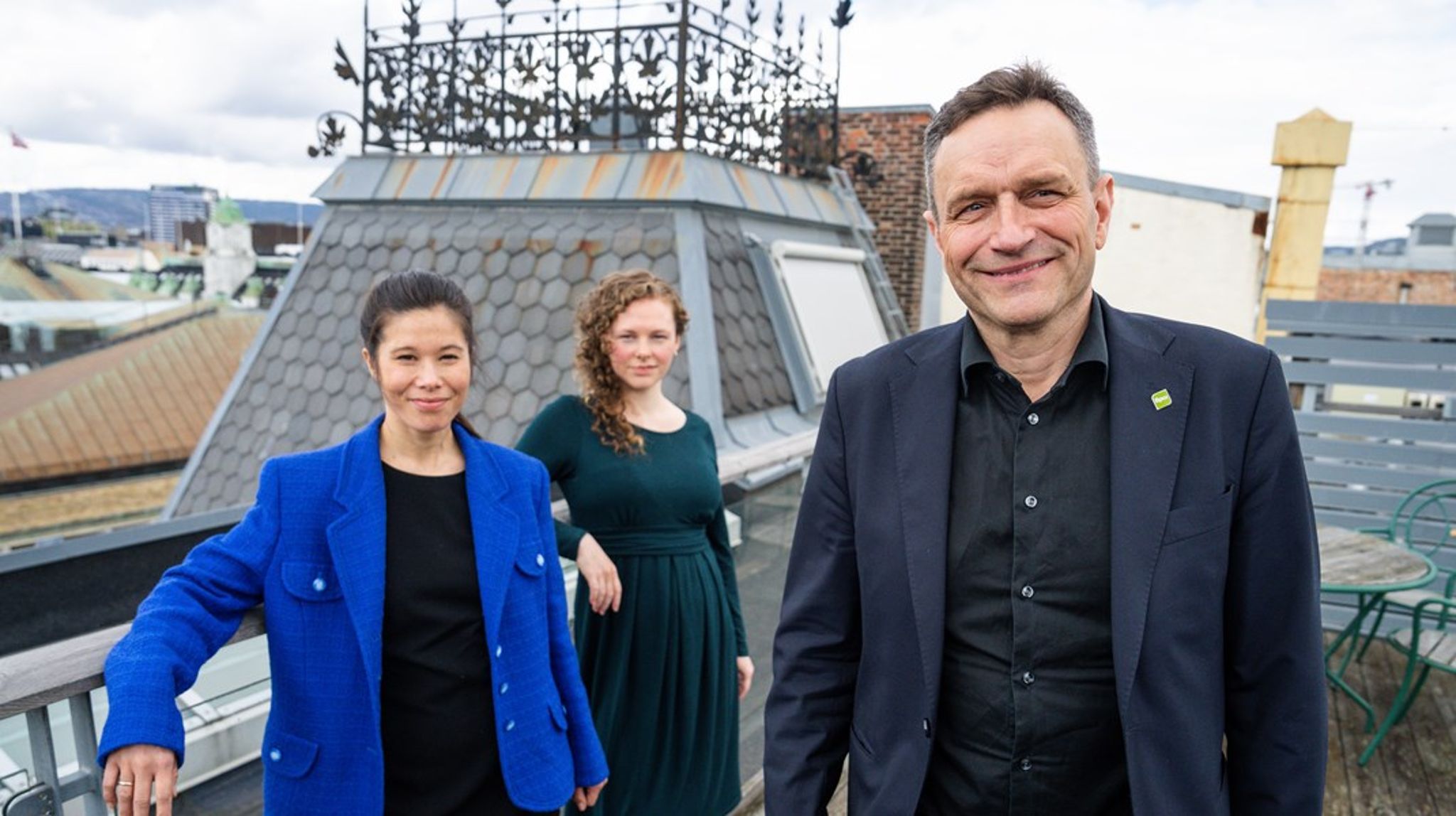 Torsdag lanserer MDG førsteutkast til partiprogram. Nestleder Ingrid Liland (i midten) har ledet programkomiteen.&nbsp;