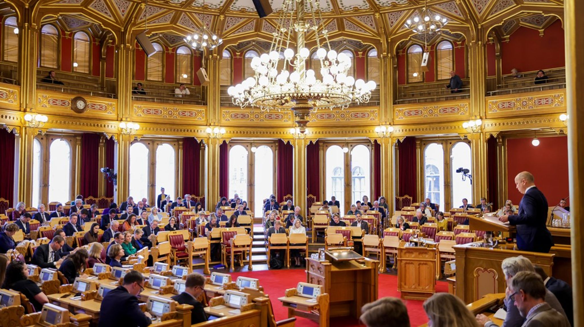 Det er blitt en stund siden finansminister Trygve Slagsvold Vedum la frem regjeringens forslag til statsbudsjett i Stortinget.