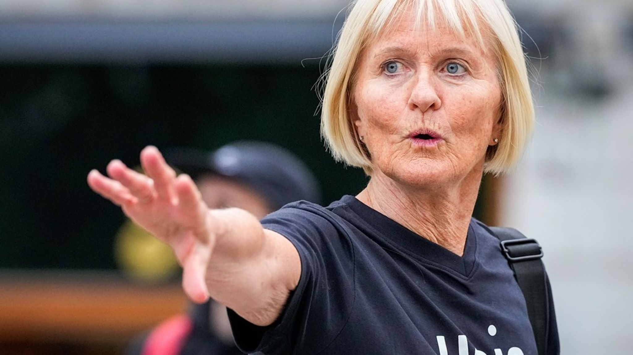 Det har blitt noen konflikter for Unio og de underliggende fagforbundene i de åtte årene Ragnhild Lied har leder Unio, men nå gir hun seg. Bildet er fra en streikemarkering på forsommeren i år.