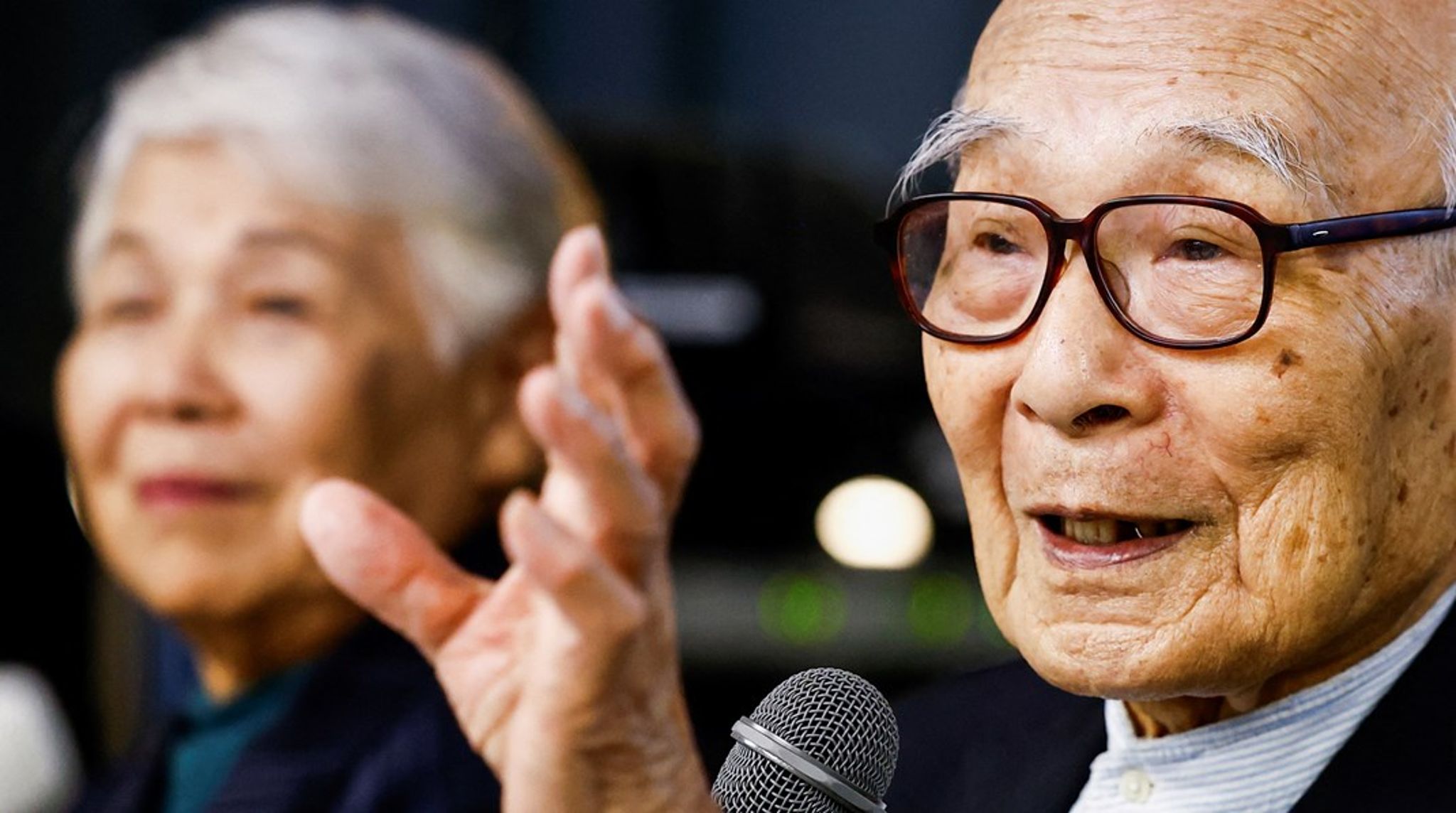Terumi Tanaka og den japanske organisasjonen Nihon Hidankyo vant fredsprisen.