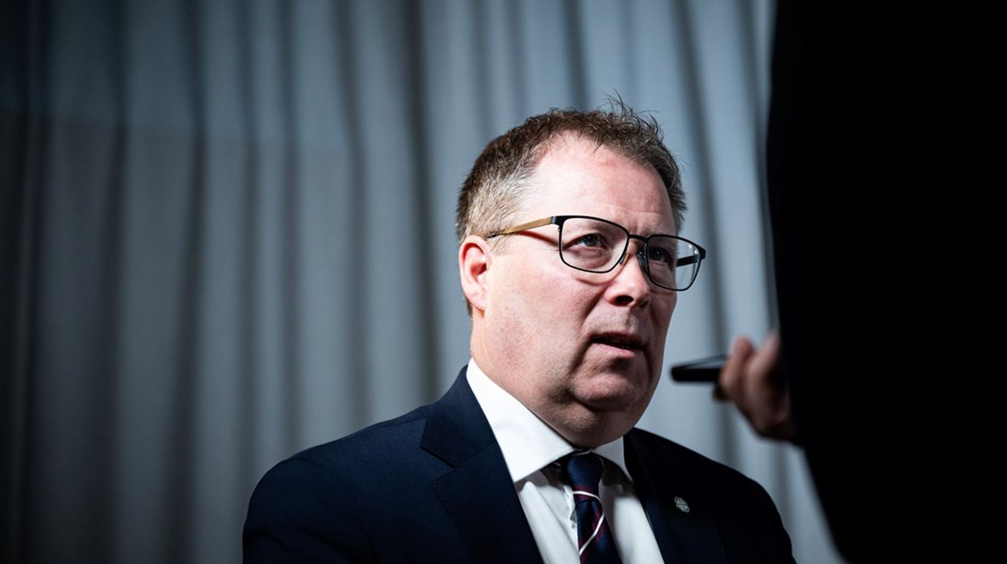 Forsvarsminister Bjørn Arild Gram (Sp) skal jobbe for å realisere langtidsplanen for forsvarssektoren i 2025.