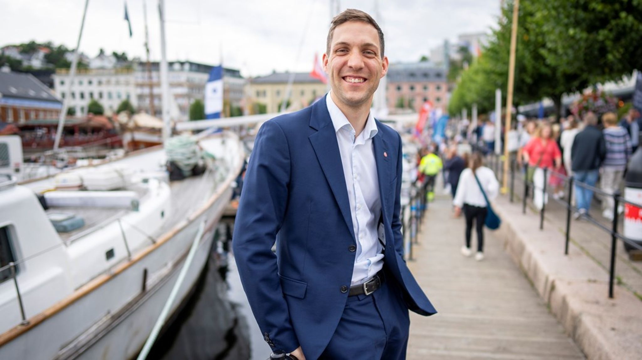– Det er bra å se at utslippene i kommunene går ned, sier klima- og miljøminister Andreas Bjelland Eriksen.