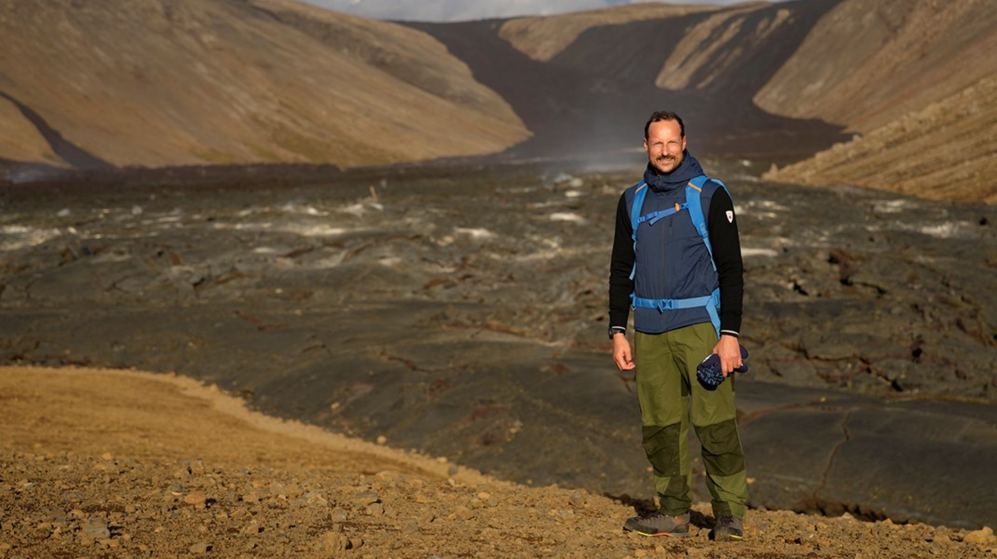 2025 er Friluftslivets år. Det åpnes av kronprins Haakon denne uken. Her i passende turantrekk, fra en reise til Island.