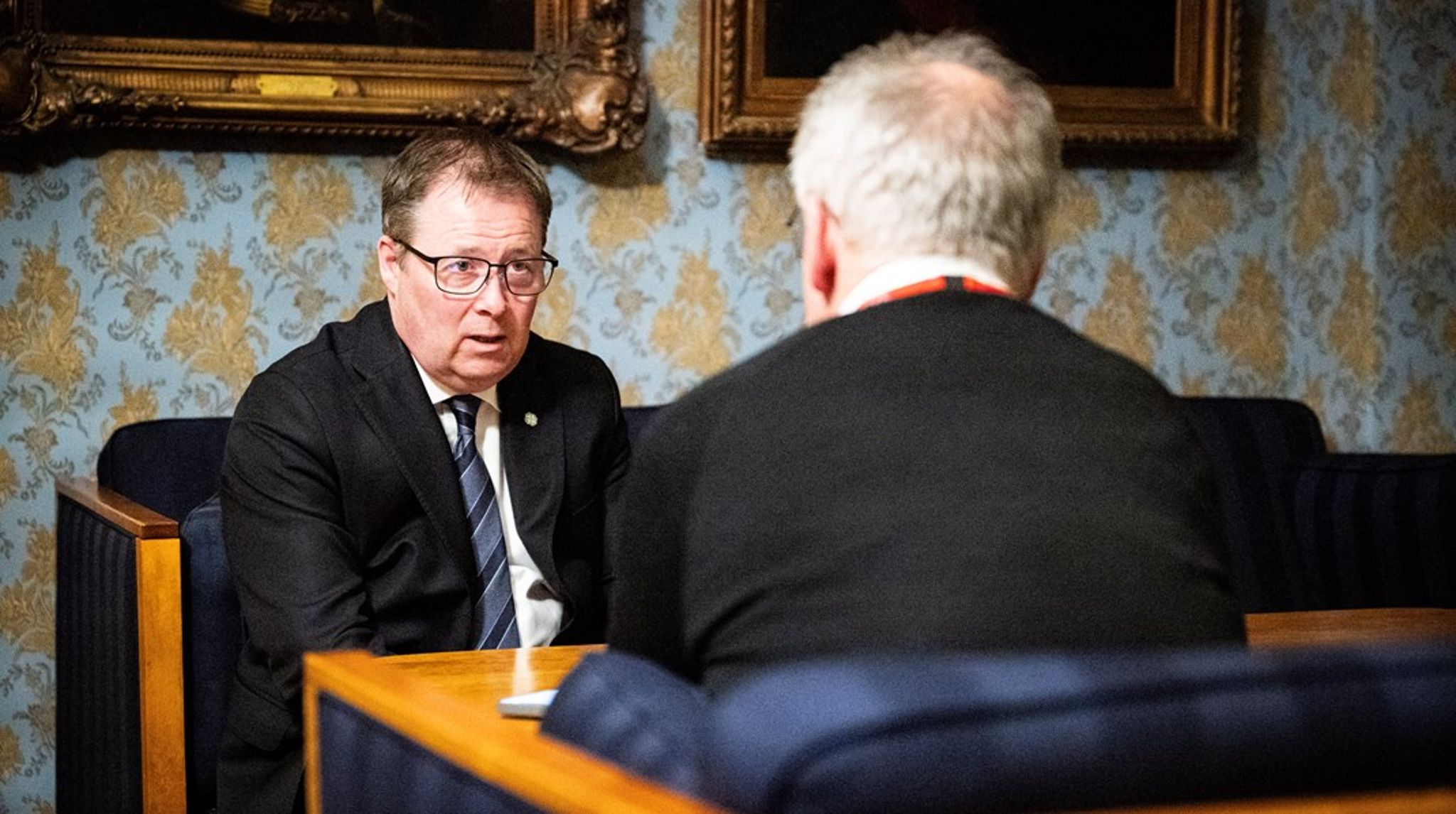 Forsvarsminister Bjørn Arild Gram (Sp) blir bare Bjørn Arild Gram (Sp) denne uka.