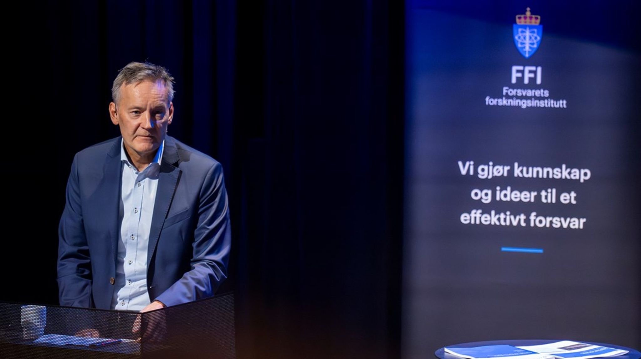 Forskningsdirektør Espen Skjelland er hovedforfatter av FFIs Forsvarsanalysen 2025.