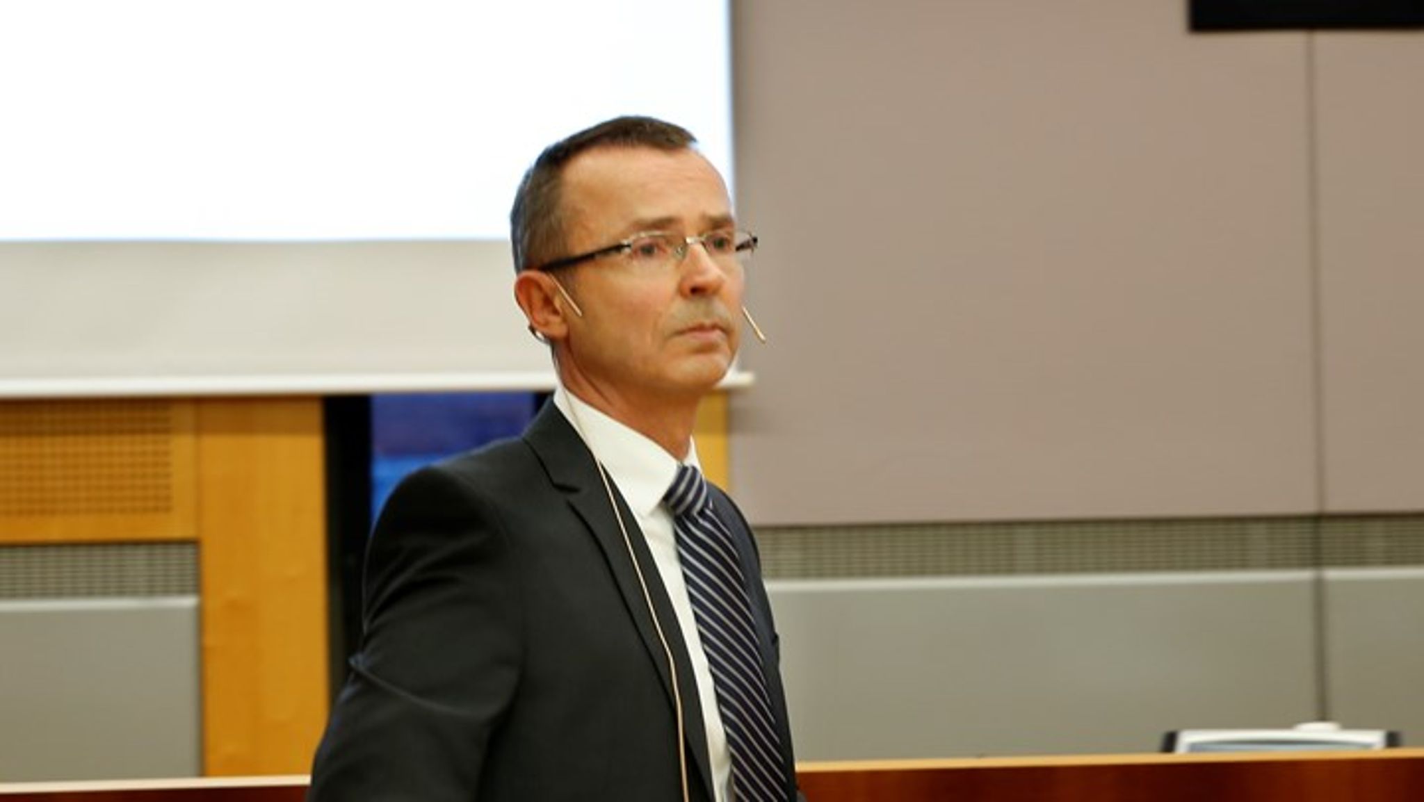 AVTROPPENDE: Sven Marius Urke har hatt jobben som direktør i Domstoladministrasjonen i 12 år. Nå jakter styret hans etterfølger. 