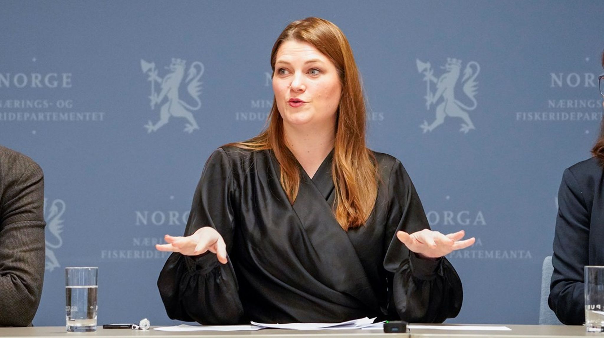 Næringsminister Cecilie Myrseth (Ap) skal til Brussel denne uken for å møte EU-kommisjonen.<br>