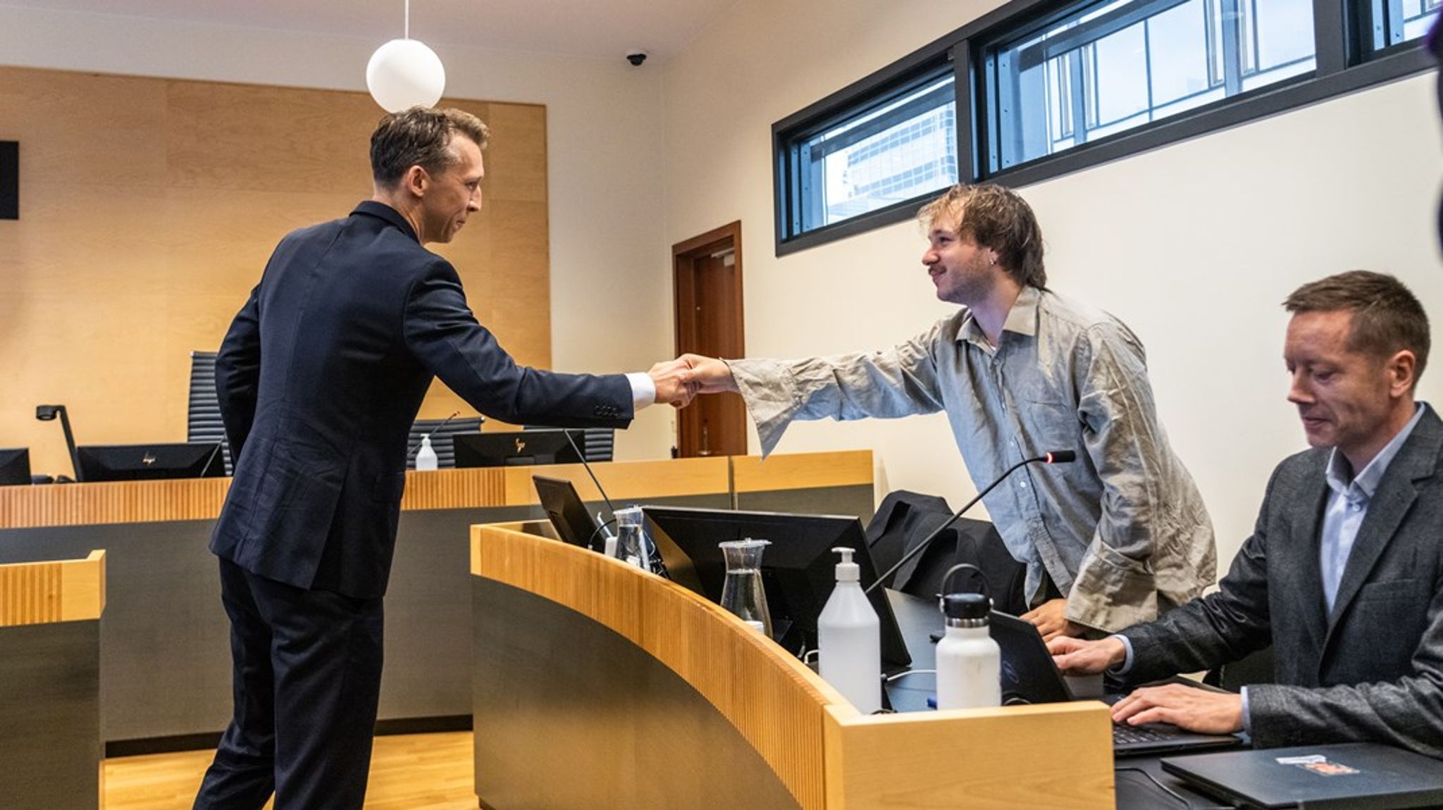 Klimasøksmålet skal opp i Høyesterett denne uken. Her fra Borgarting lagmannsrett i fjor.