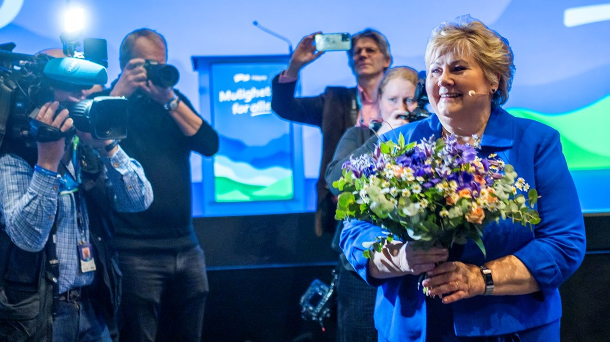Denne helgen er det Høyre og Erna Solbergs tur til å avholde landsmøte. 