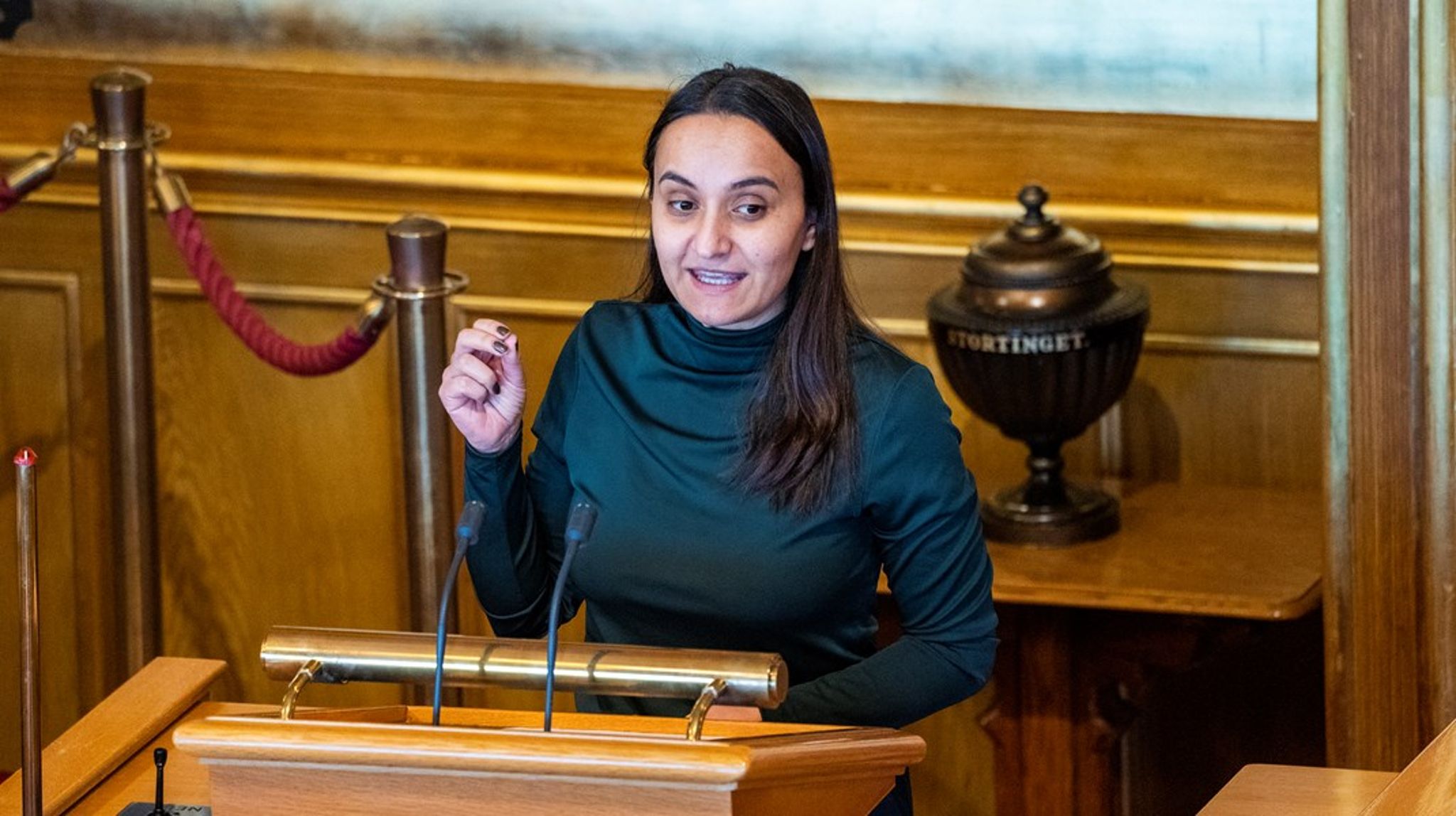 Rødts helsepolitiske talsperson, Seher Aydar, har vært med på å fremme et representantforslag om håndtering av ikke møtt-gebyrer for pasienter som ikke møter til time på sykehuset.