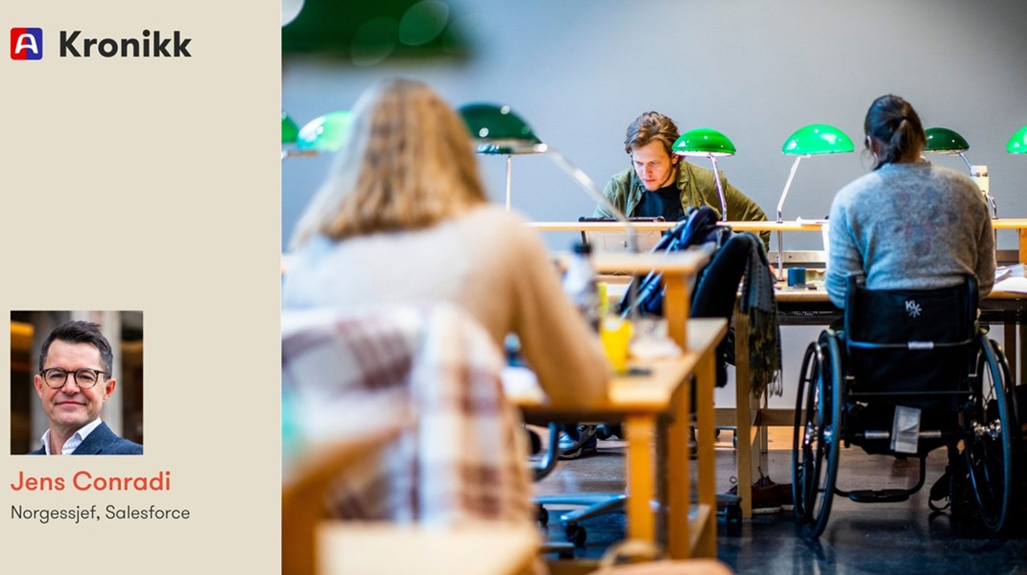 Teknologer er etterspurt globalt, og konkurransen om talentene er hard. Skal vi møte denne konkurransen, må vi ikke bare utdanne flere, men sørge for at de har gode nok grunner til å bli, mener Jens Conradi.