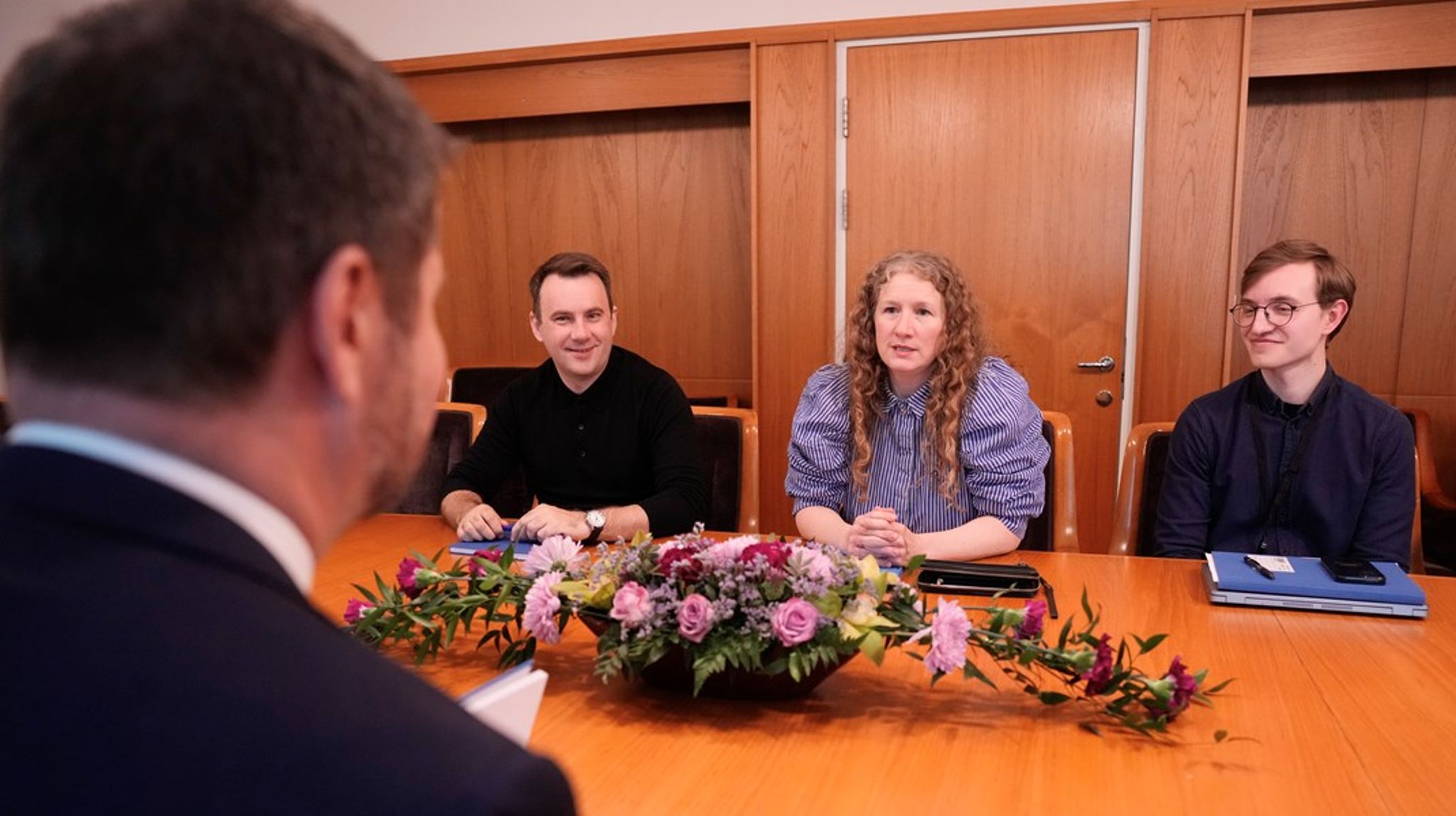 Tuva Moflag leder forhandlingene med Sp og SV på vegen av Arbeiderpartiet.&nbsp;